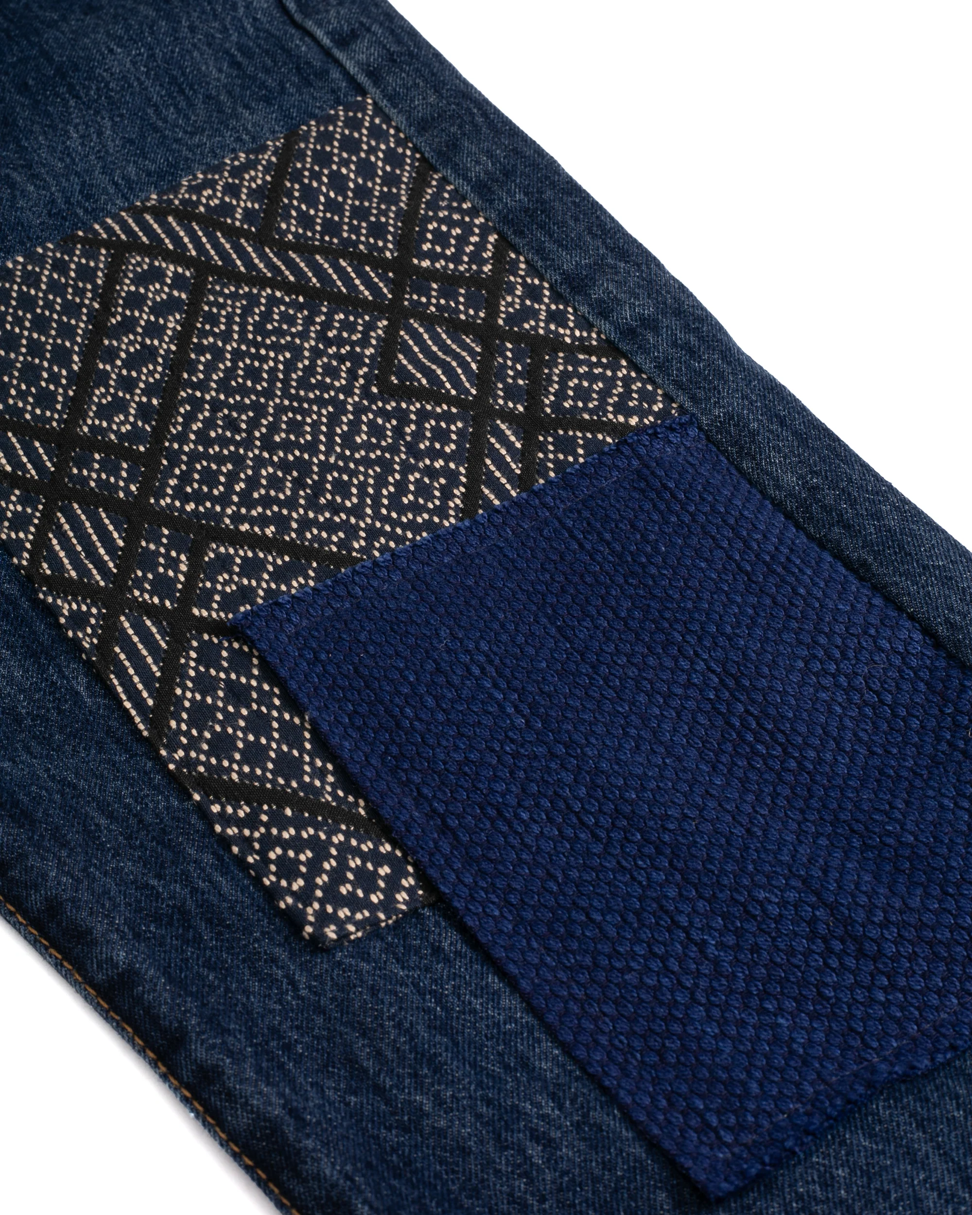 Kiriko Custom Patched Denim Jeans, 7 - Image 6