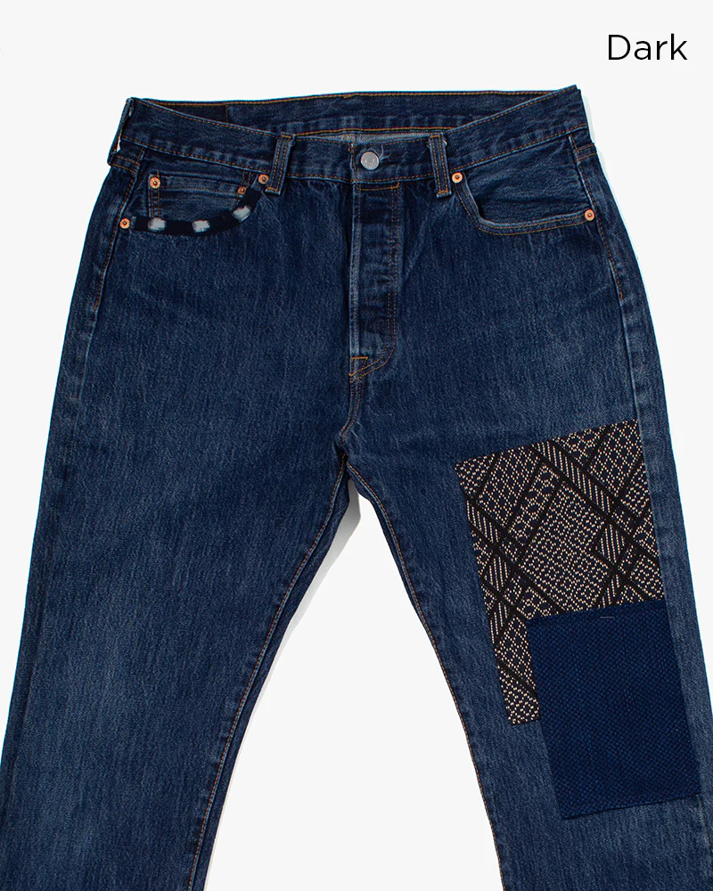 Kiriko Custom Patched Denim Jeans, 7 - Image 8