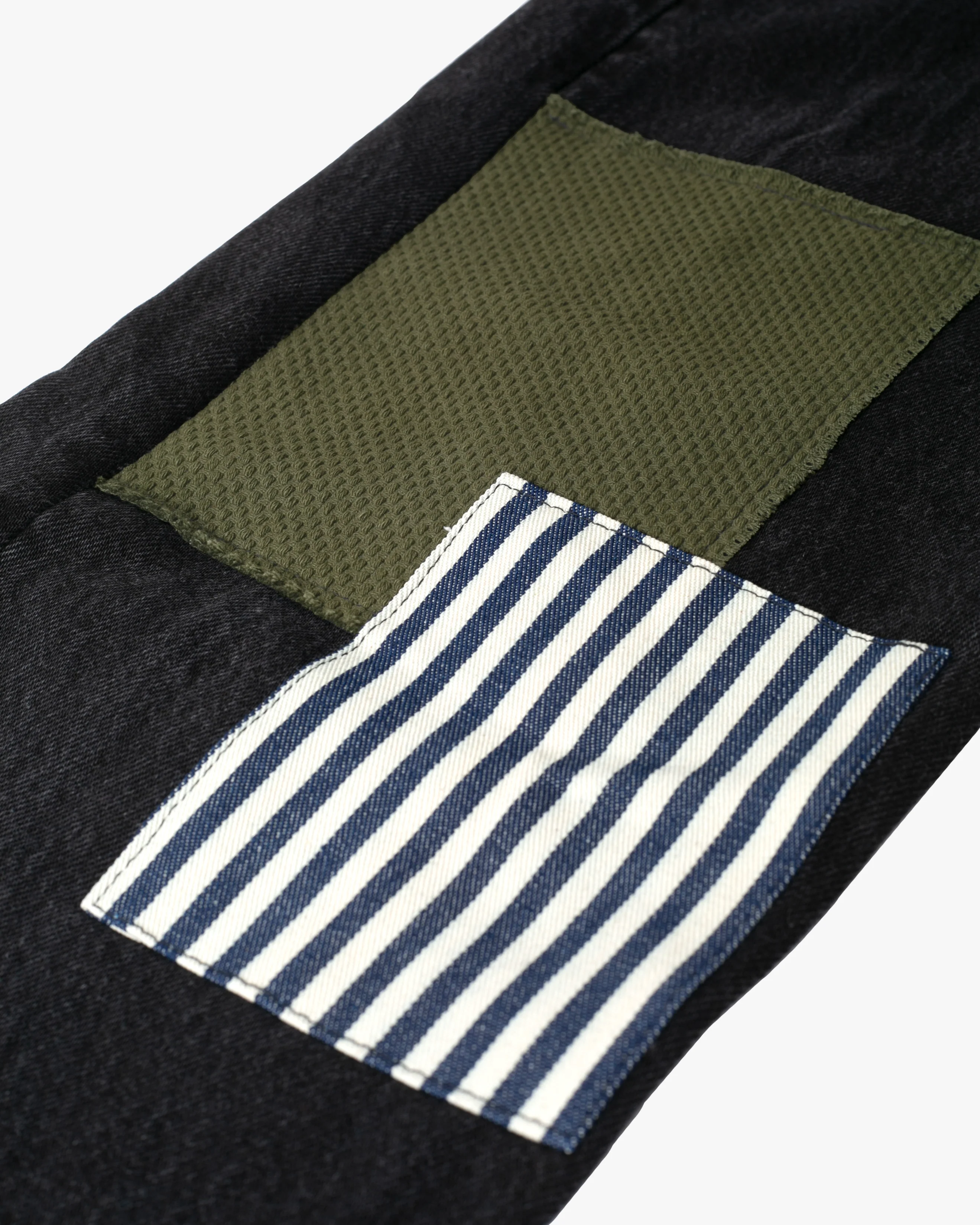 Kiriko Custom Patched Denim Jeans, Levi's Brand, 14 - Image 9