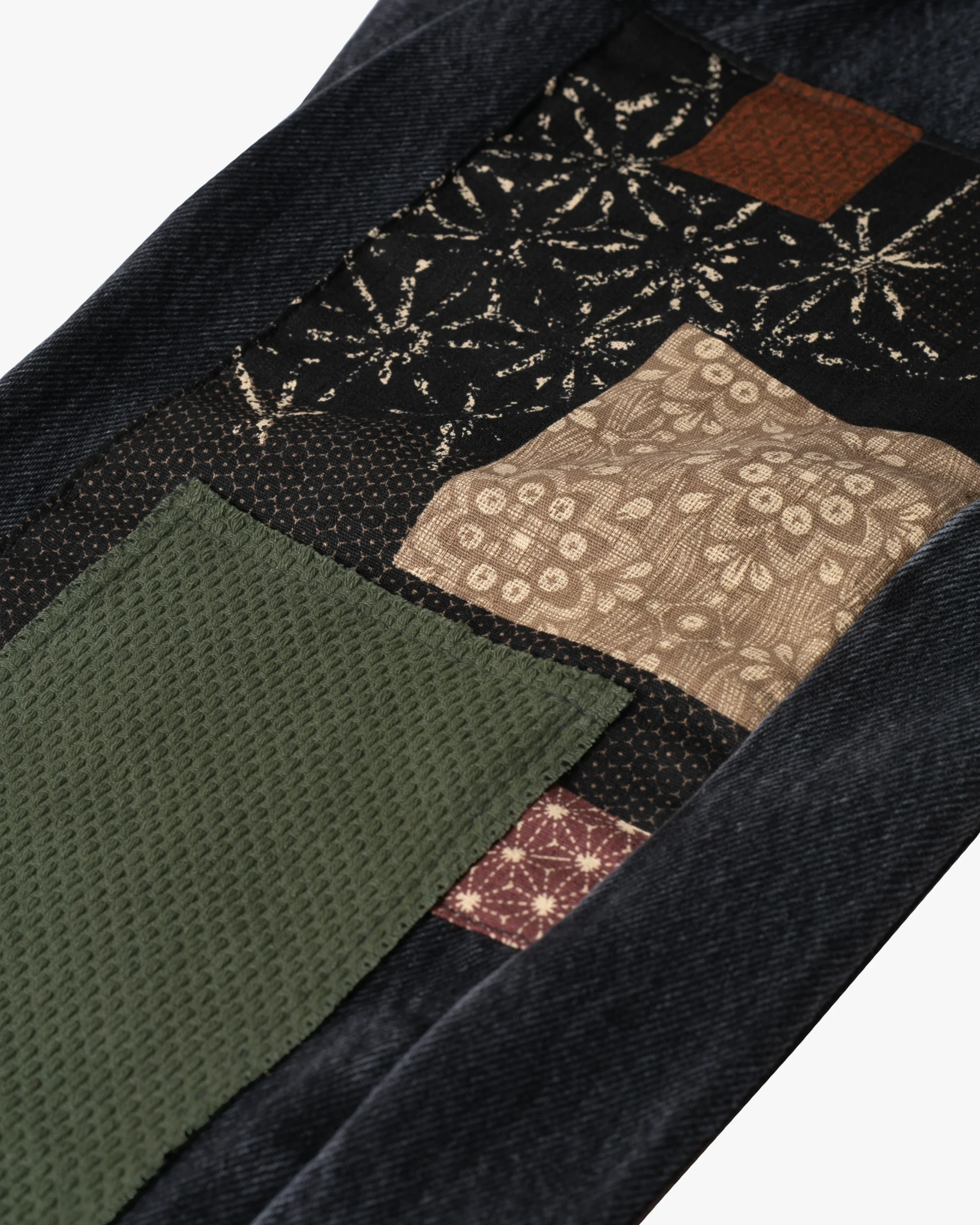 Kiriko Custom Patched Denim Jeans, Levi's Brand, 15 - Image 10