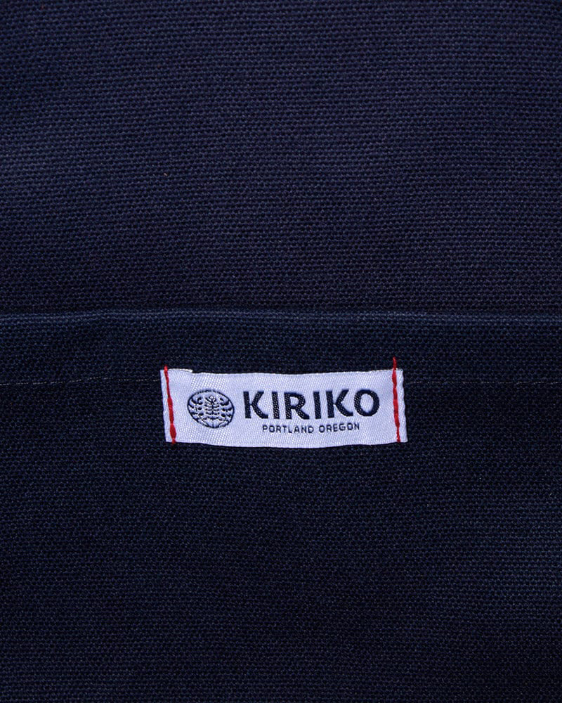 Kiriko Original Tote, Large, Canvas, Navy Logo - Image 5