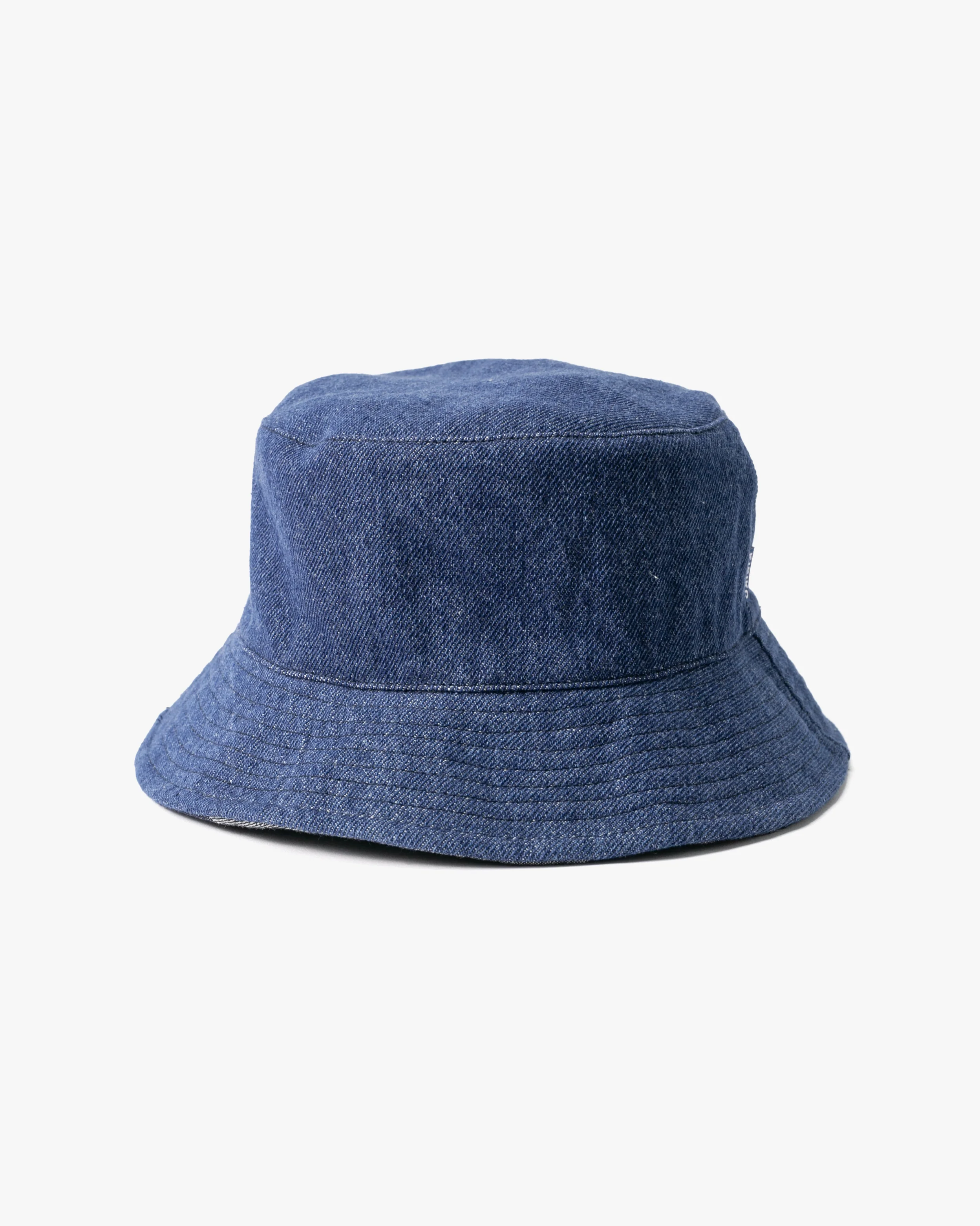 Kiriko Original Bucket Hat, Reversible, Patched Dark Denim - Image 14
