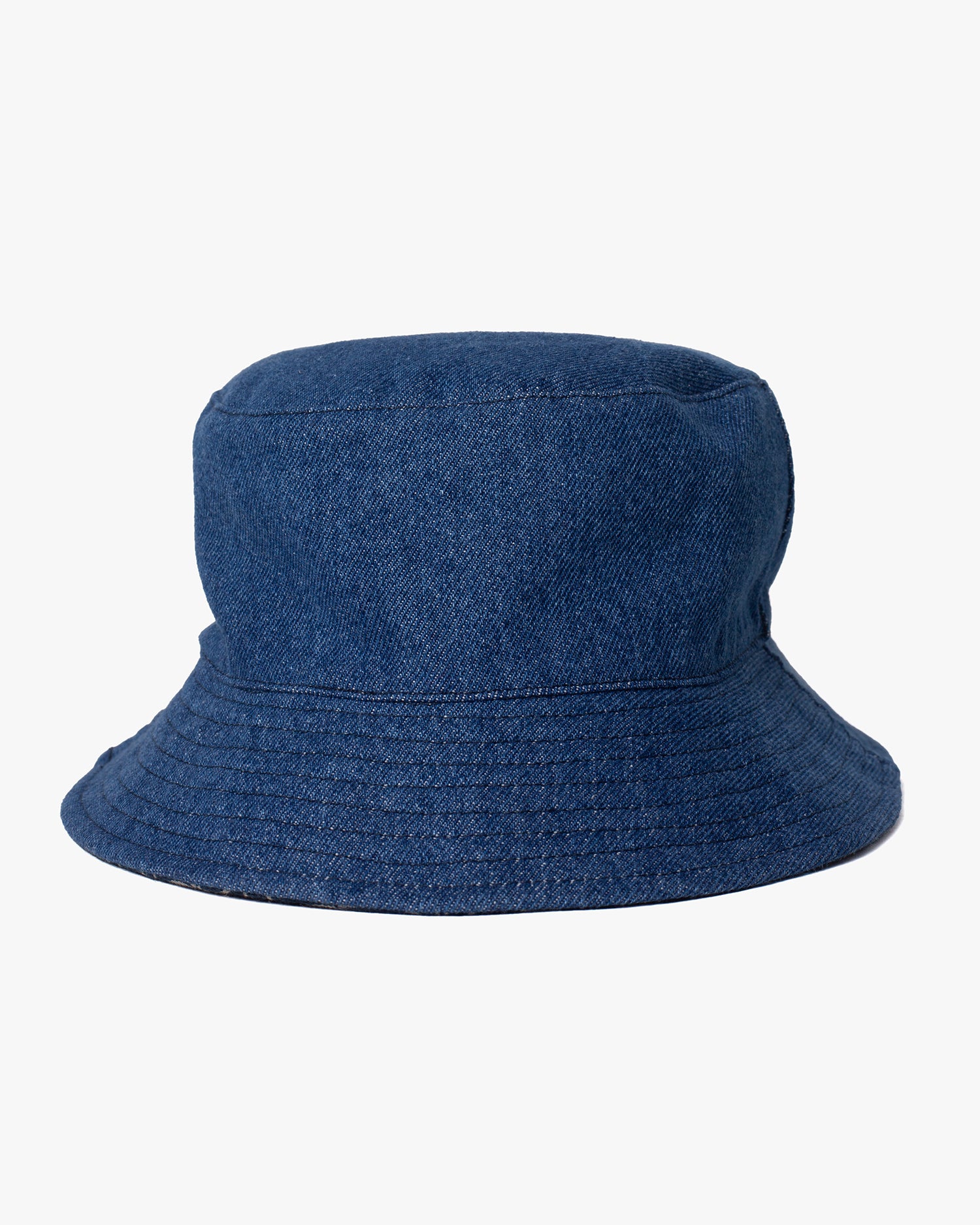 Kiriko Original Bucket Hat, Reversible, Shippou Denim - Image 8