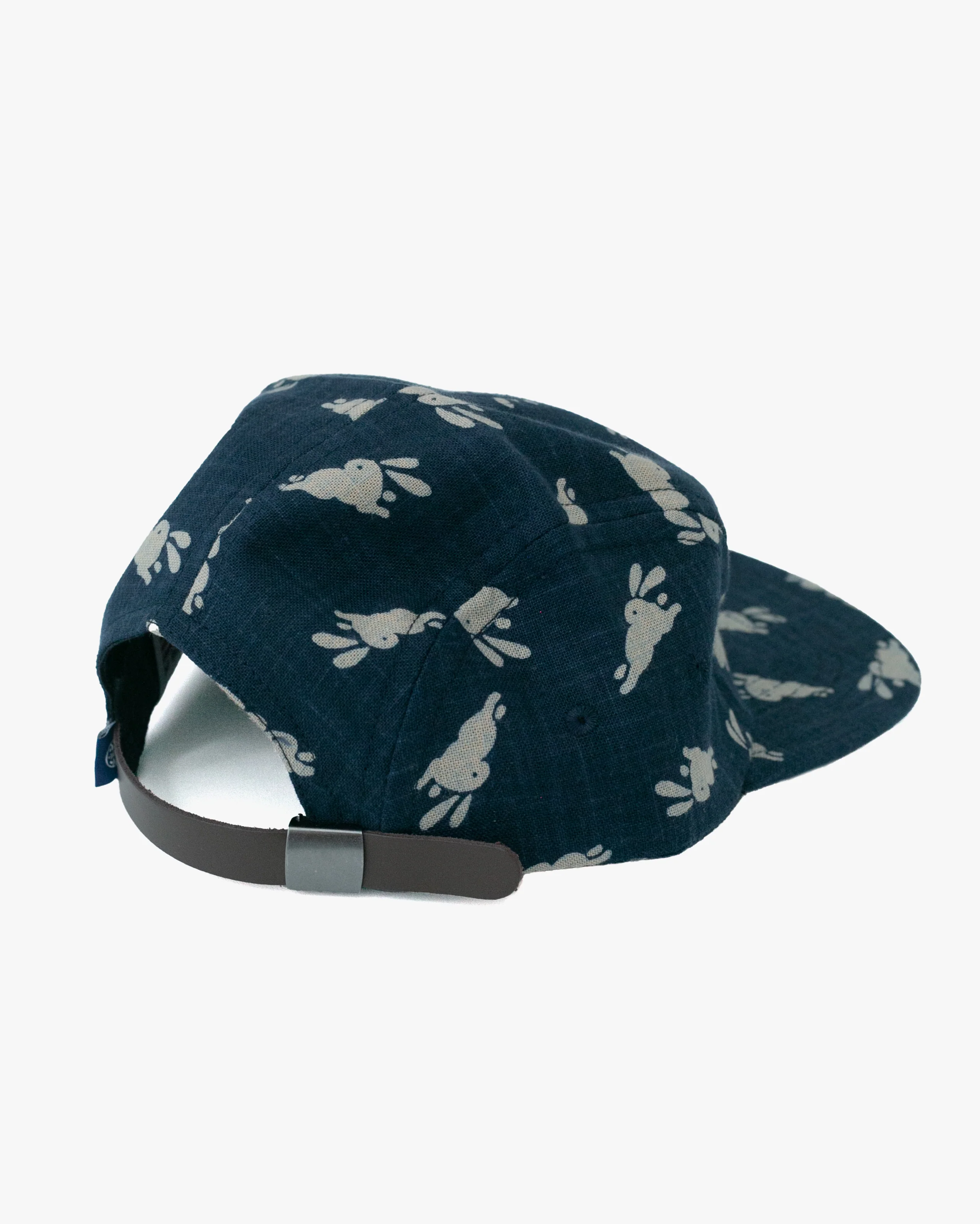 Kiriko Original Cap, 5-Panel, Indigo Usagi - Image 2
