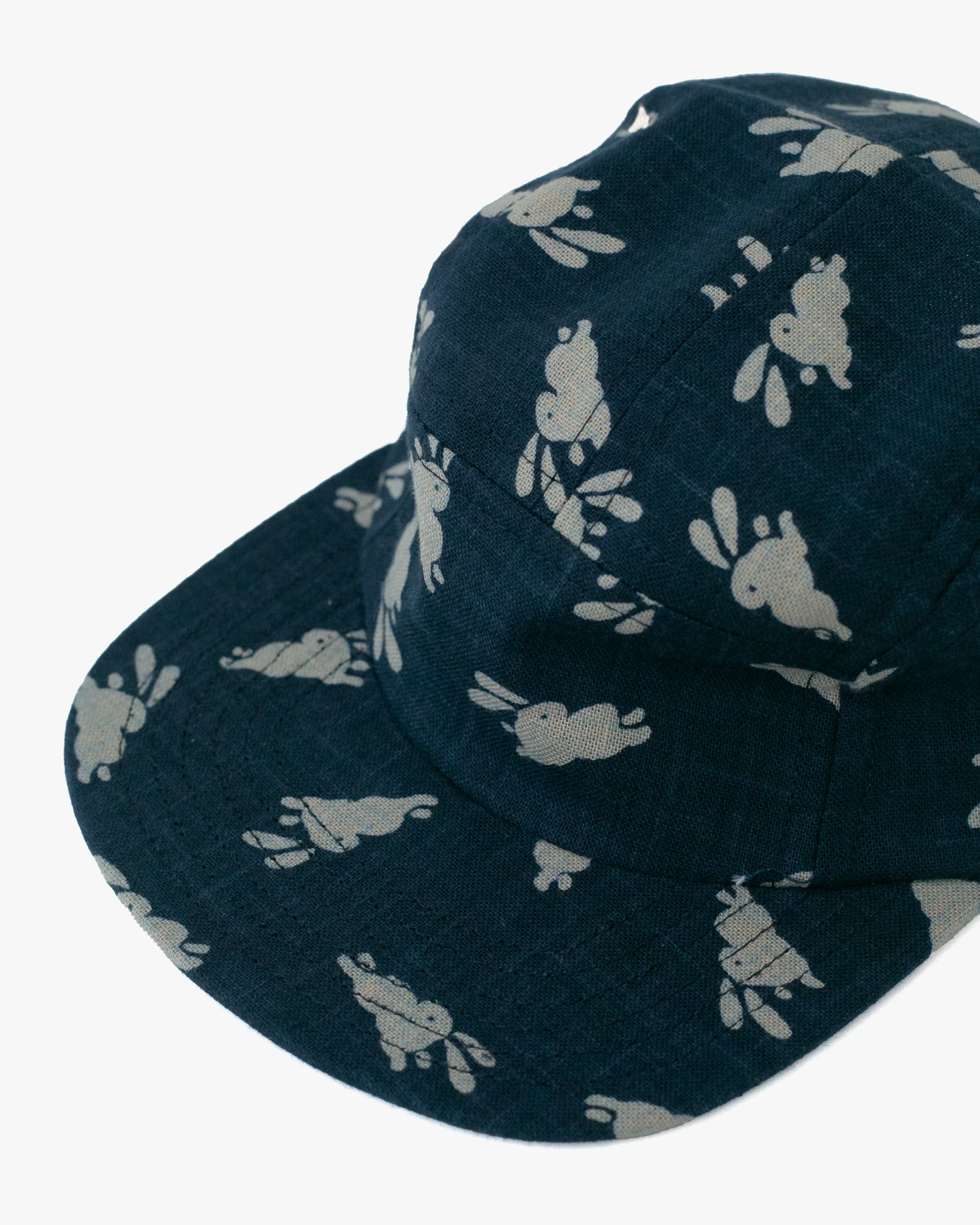 Kiriko Original Cap, 5-Panel, Indigo Usagi - Image 3