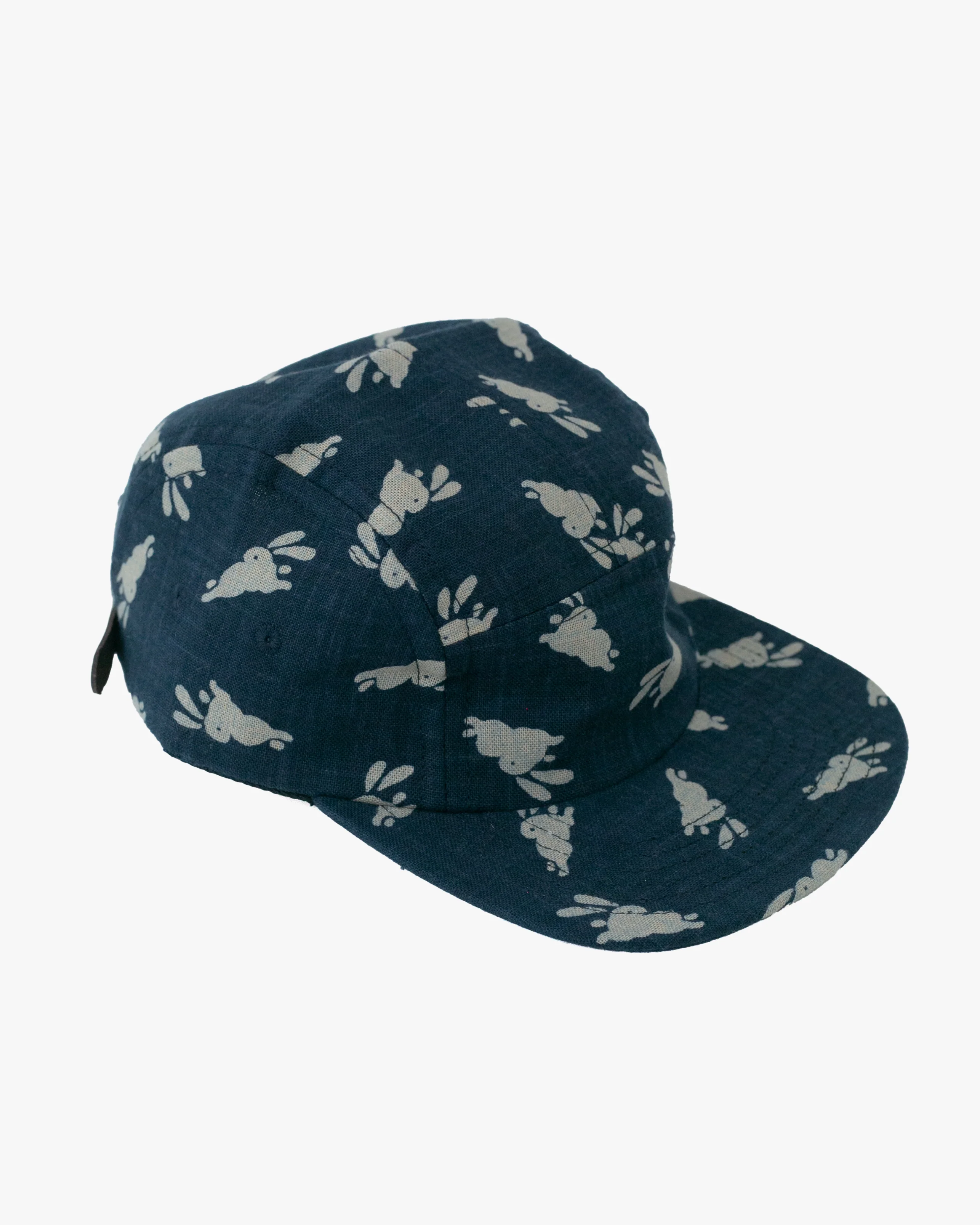 Kiriko Original Cap, 5-Panel, Indigo Usagi - Image 4