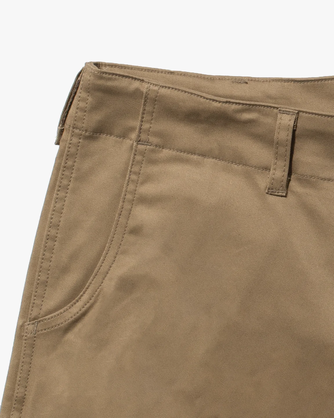 Kiriko Original Officer Trousers, 7.5 oz. Stretch Twill Chino - Khaki - Image 7