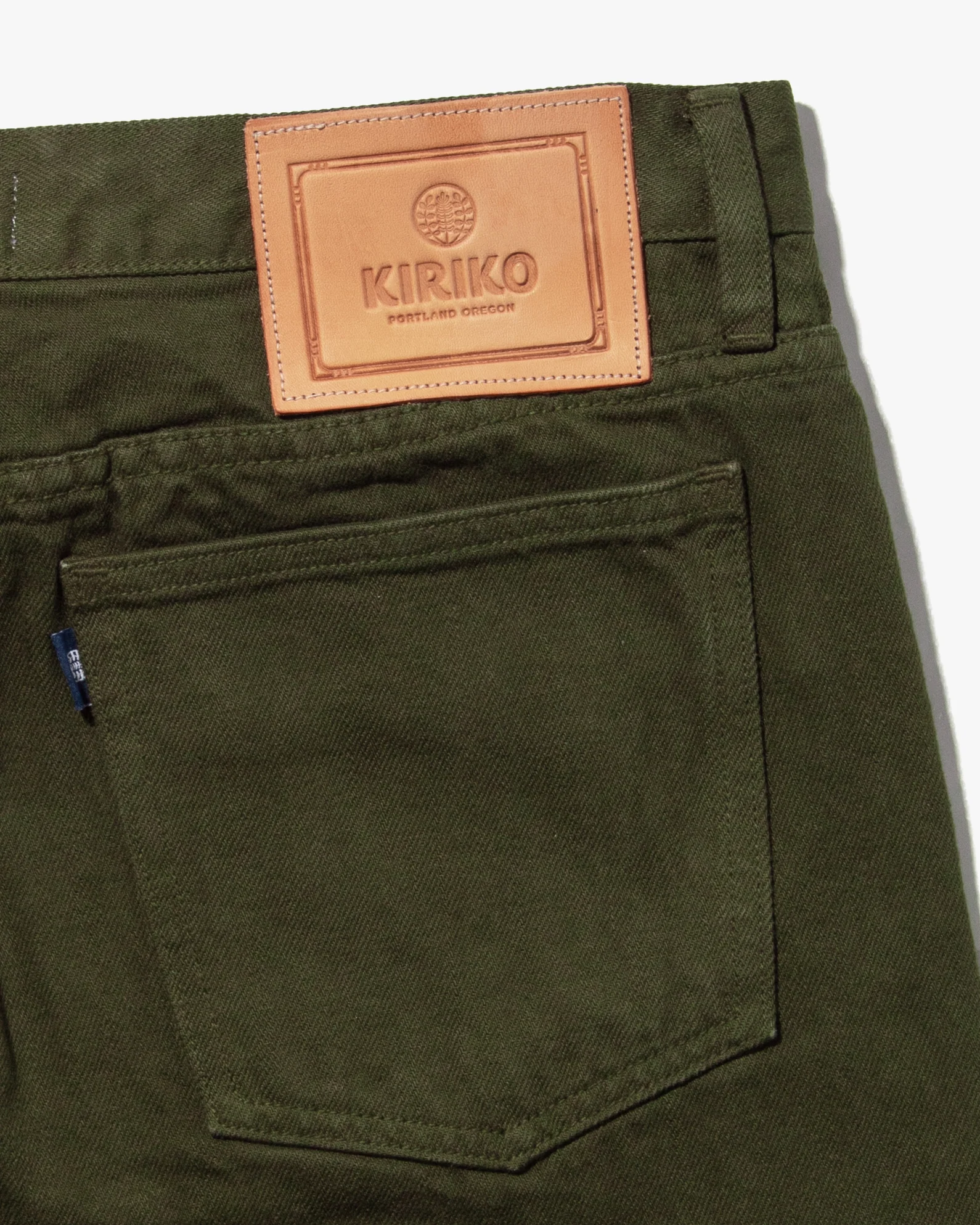 Kiriko Original Denim Jeans, US Made Custom Dyed Premium Selvedge, Aimiru-cha, Nami - Image 9