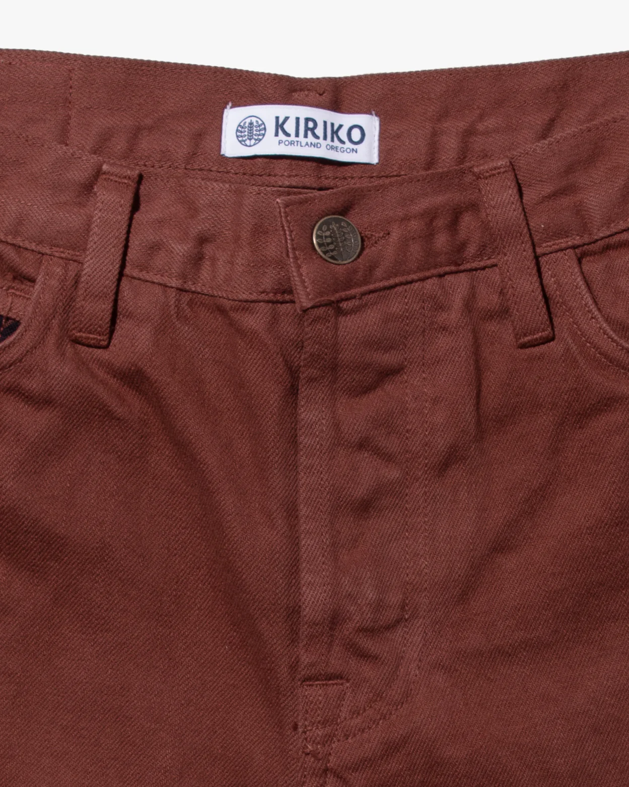 Kiriko Original Denim Jeans, US Made Custom Dyed Premium Selvedge, Kuwazome-Iro, Nami - Image 6