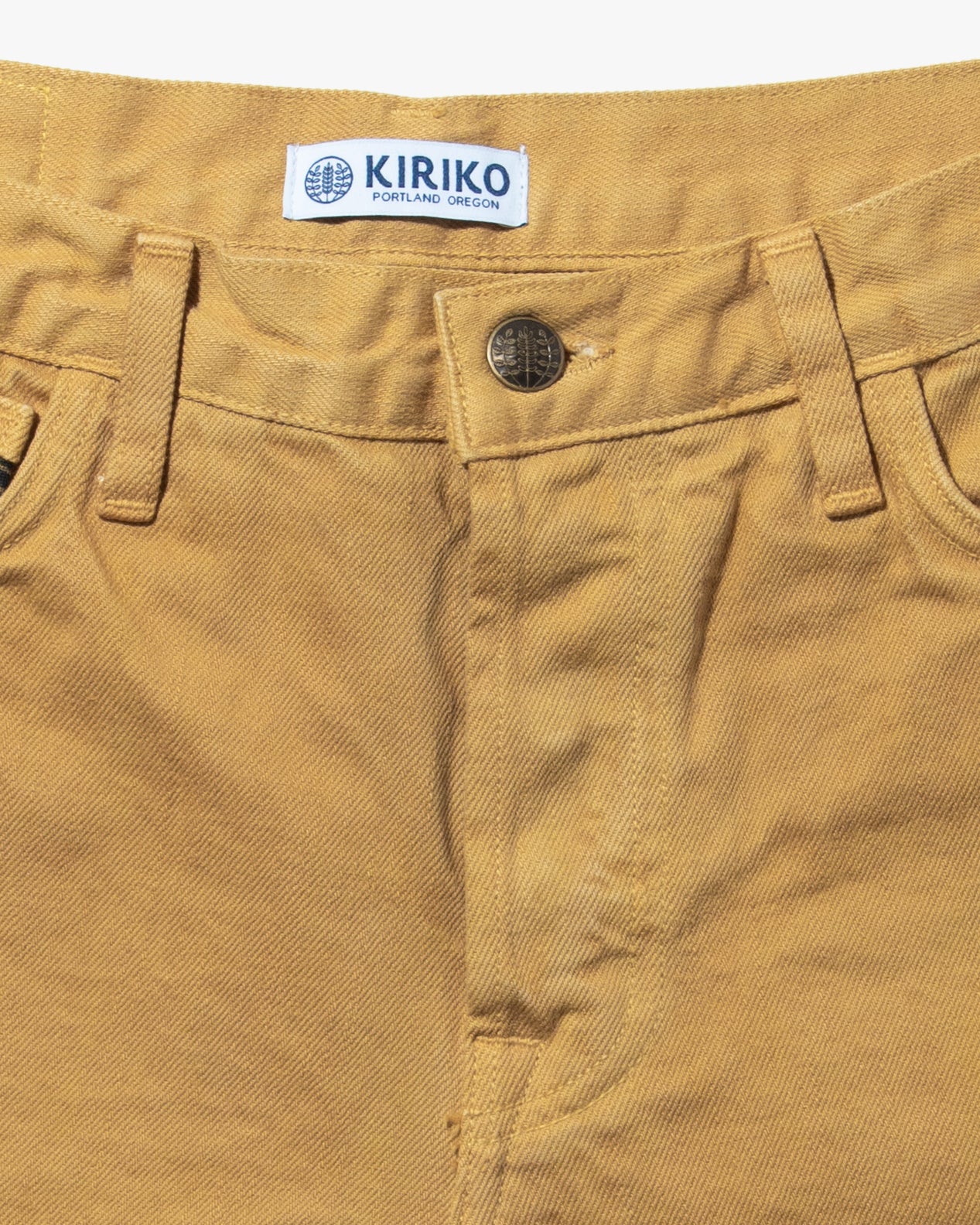 Kiriko Original Denim Jeans, US Made Custom Dyed Premium Selvedge, Ochiba-Iro, Nami - Image 7