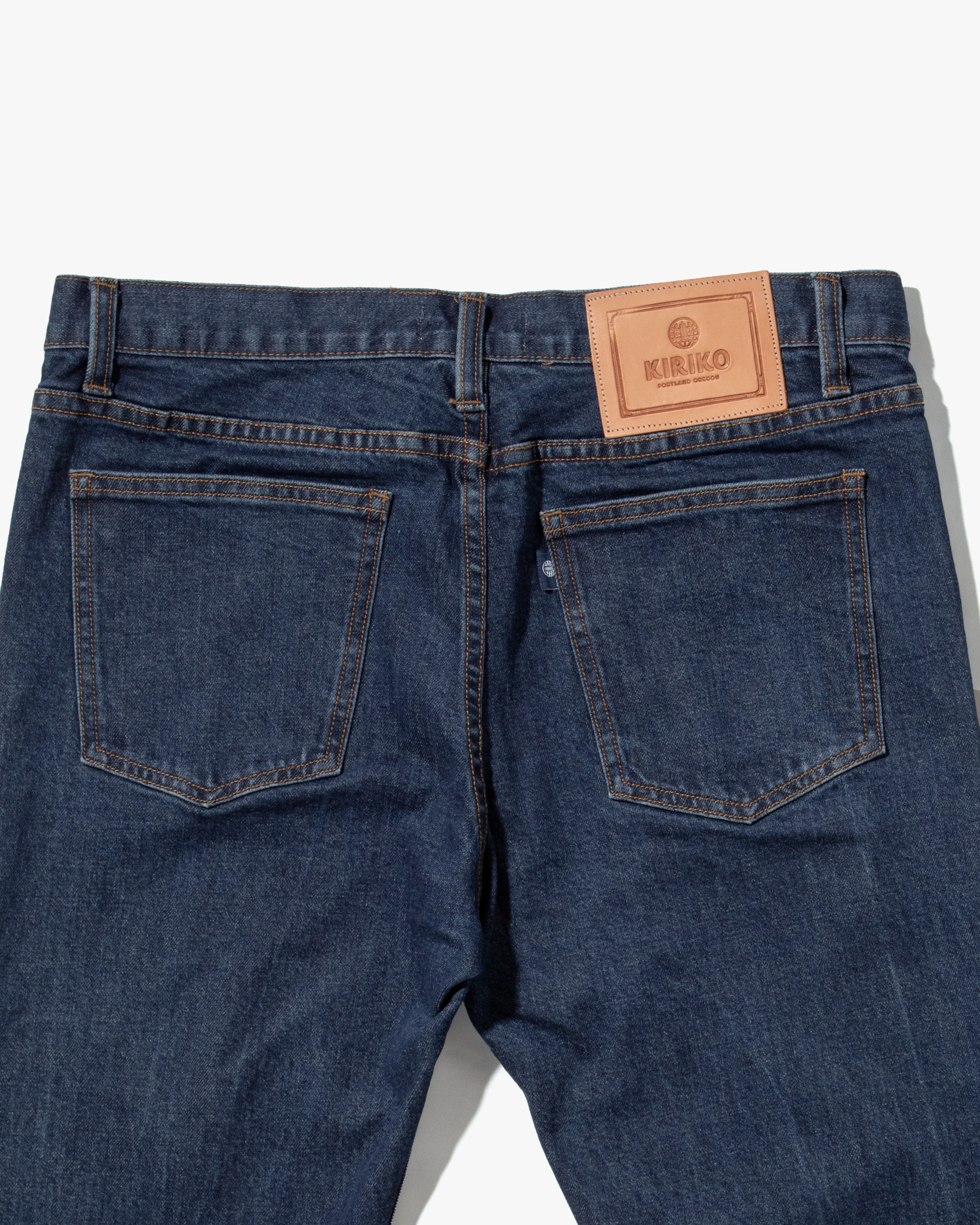 Kiriko Original Denim Jeans, US Made 12.5 oz. Premium Selvedge, One Wash, Seigaiha - Image 10