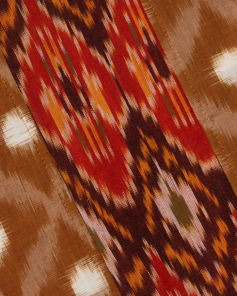 Kiriko Original Scarf, Triple Split, Indian Kasuri, #10 - Image 5