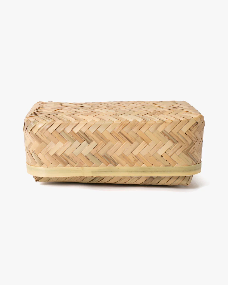 Kokoro Original, Woven Bamboo Bento Box - Image 3