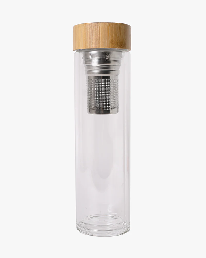 Kokoro Original Glass Bottle and Tea Infuser - Image 5
