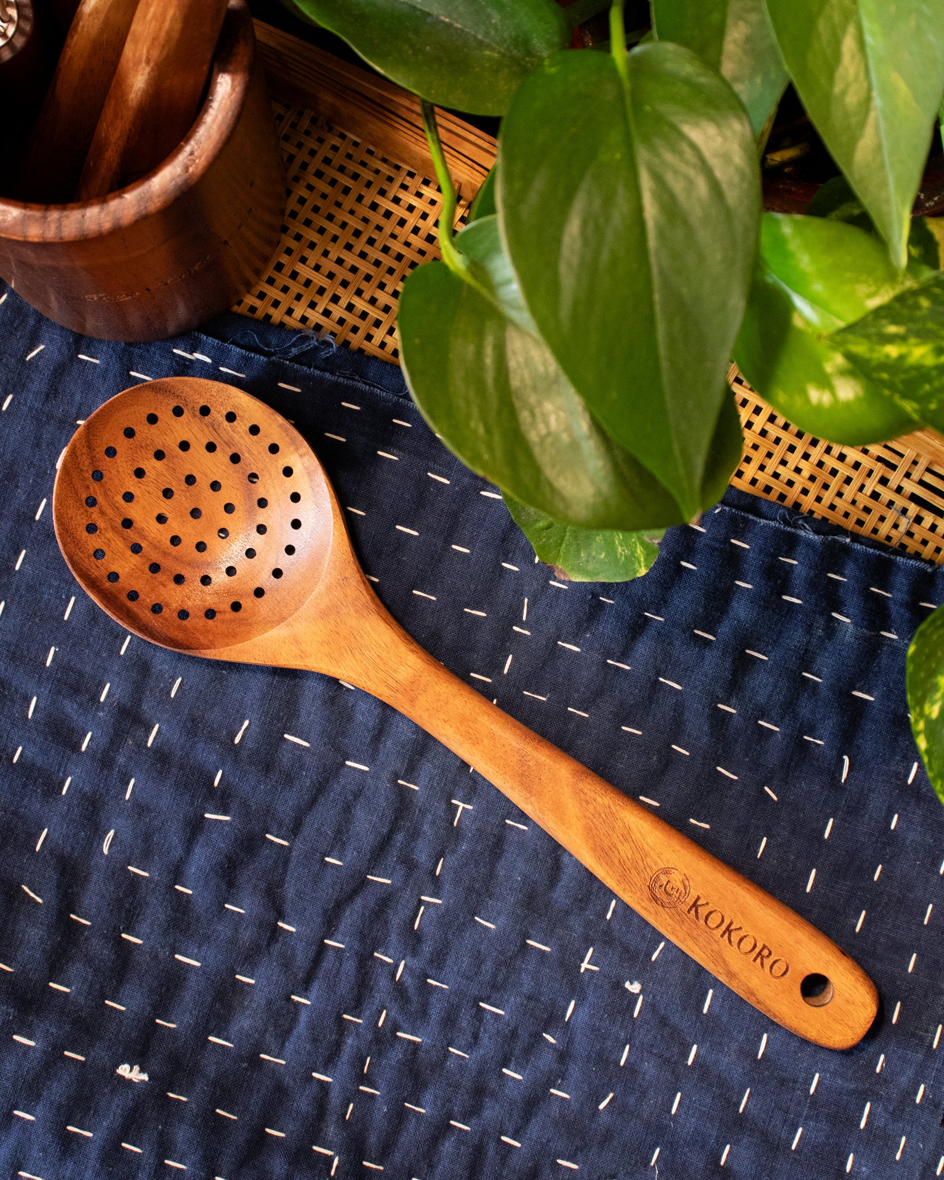 Kokoro Original, Teakwood Kitchenware Set - Image 7