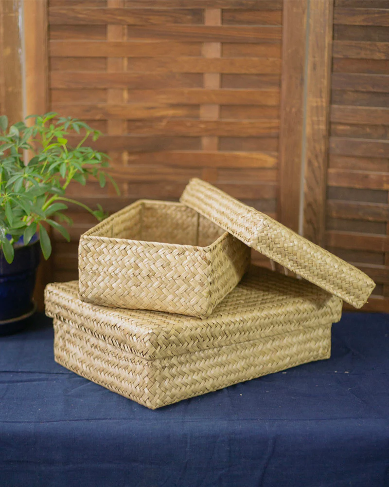 Kokoro Original, Woven Bamboo Box - Image 2