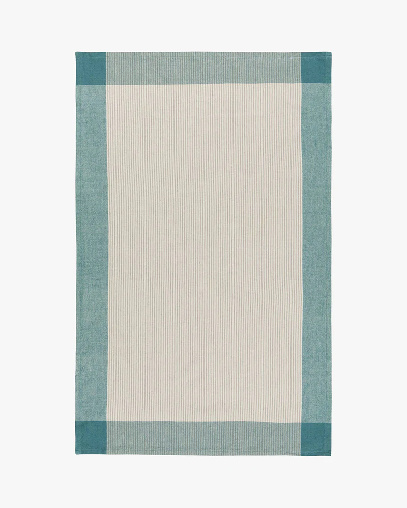 Danica Heirloom, Lagoon Array Stripe Dishtowel, Set of 2 - Image 3