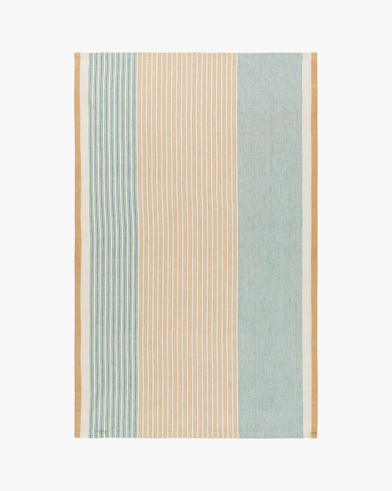 Danica Heirloom, Lagoon Array Stripe Dishtowel, Set of 2 - Image 4