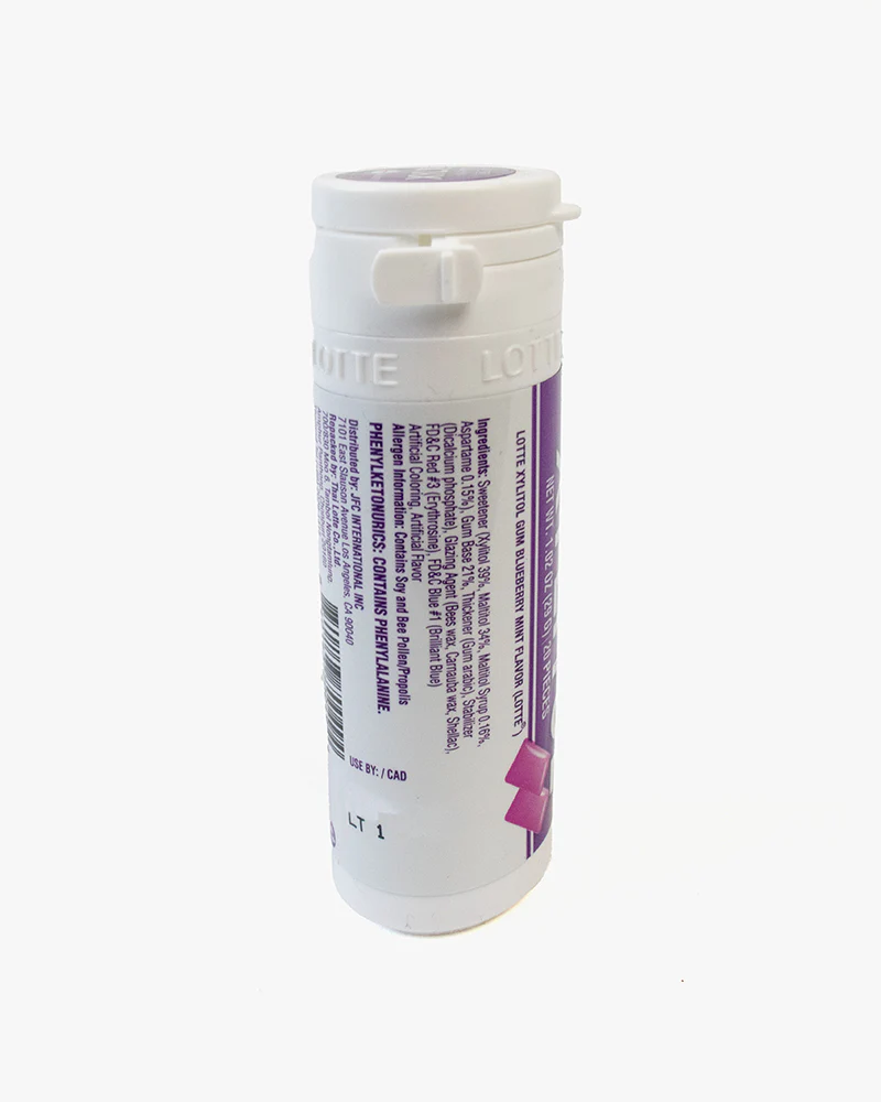 Lotte, Xylitol, Blueberry Mint - Image 2