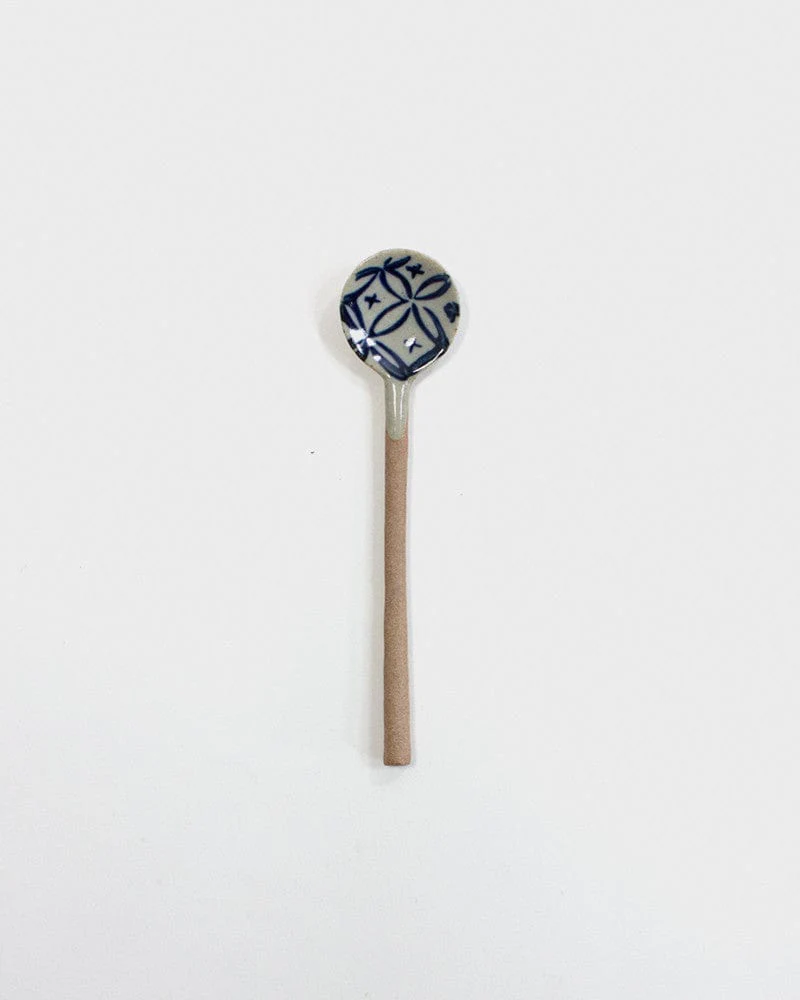 Hand-Painted Spoon, Ichiyama, Tsuchimono, Shippou - Image 3
