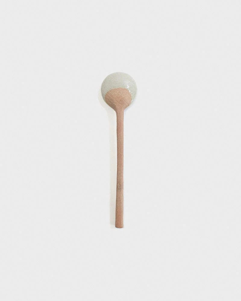 Hand-Painted Spoon, Ichiyama, Tsuchimono, Crosshatch - Image 3