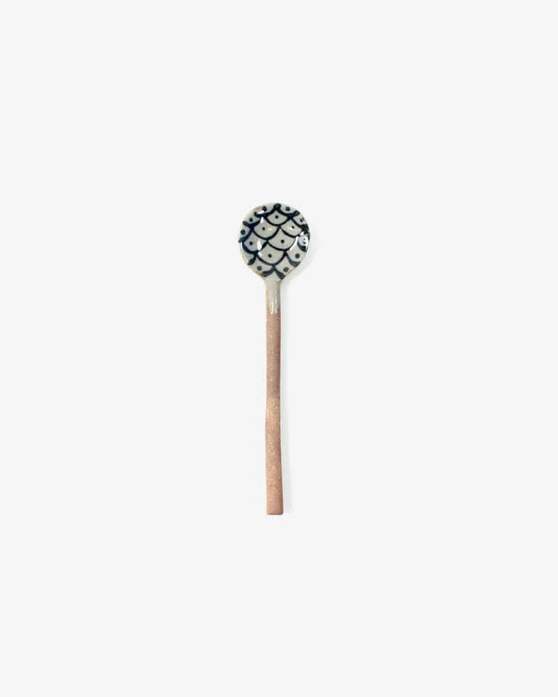 Hand-Painted Spoon, Ichiyama, Tsuchimono, Ami - Image 2