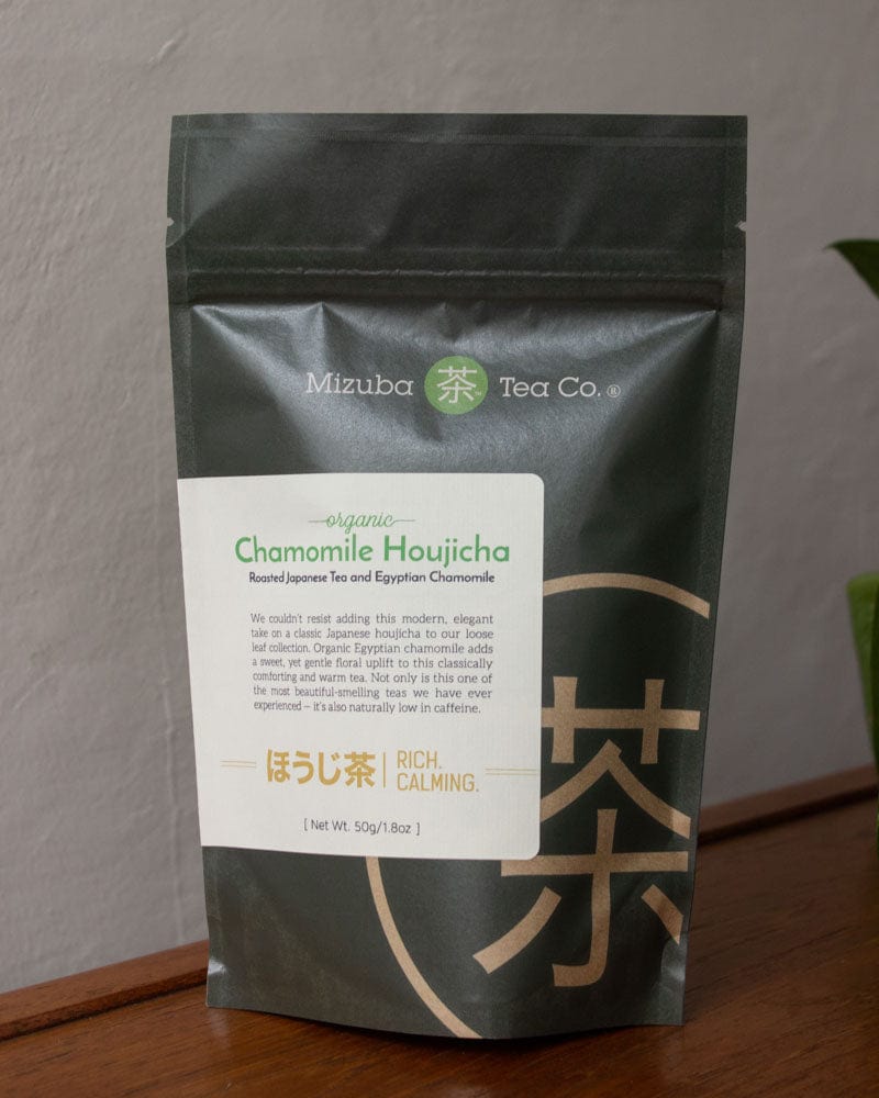 Mizuba Tea, Loose Leaf, Chamomile Hojicha - Image 2