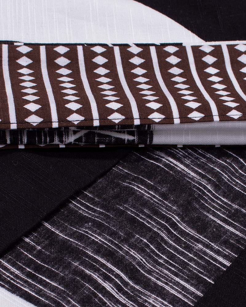Modern Happi Jacket, Slab Cotton, Hikeshi - Image 6