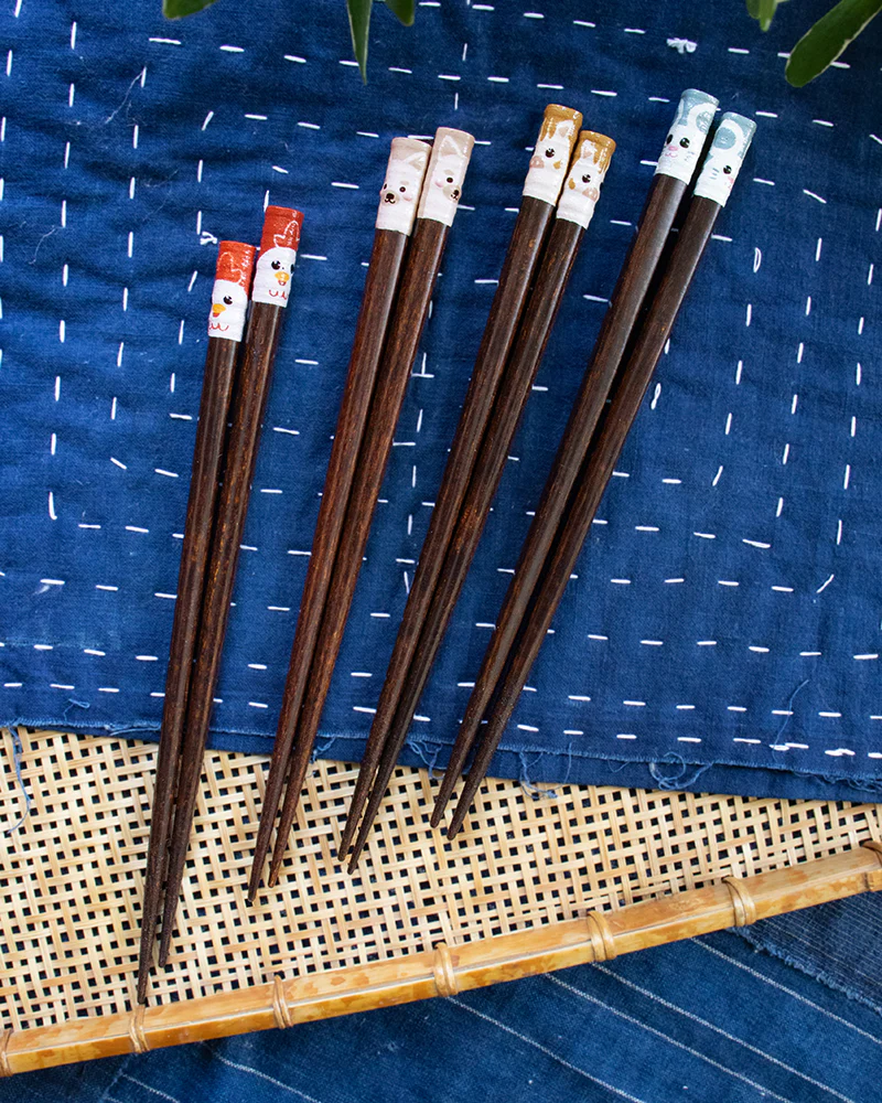 Chopsticks, Kawai, Zodiac Boar - Image 2