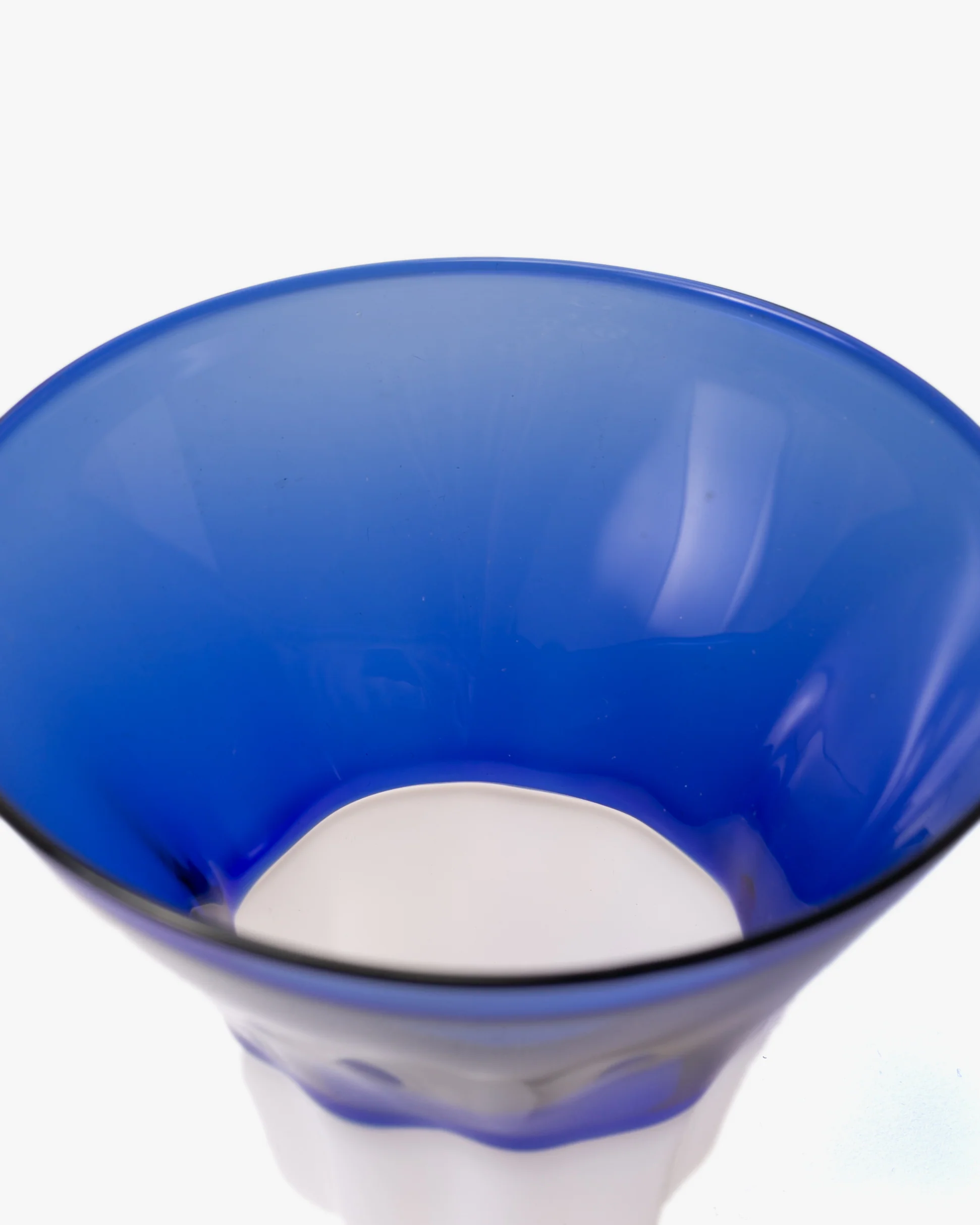 Mt. Fuji Cocktail Glass, Blue - Image 4