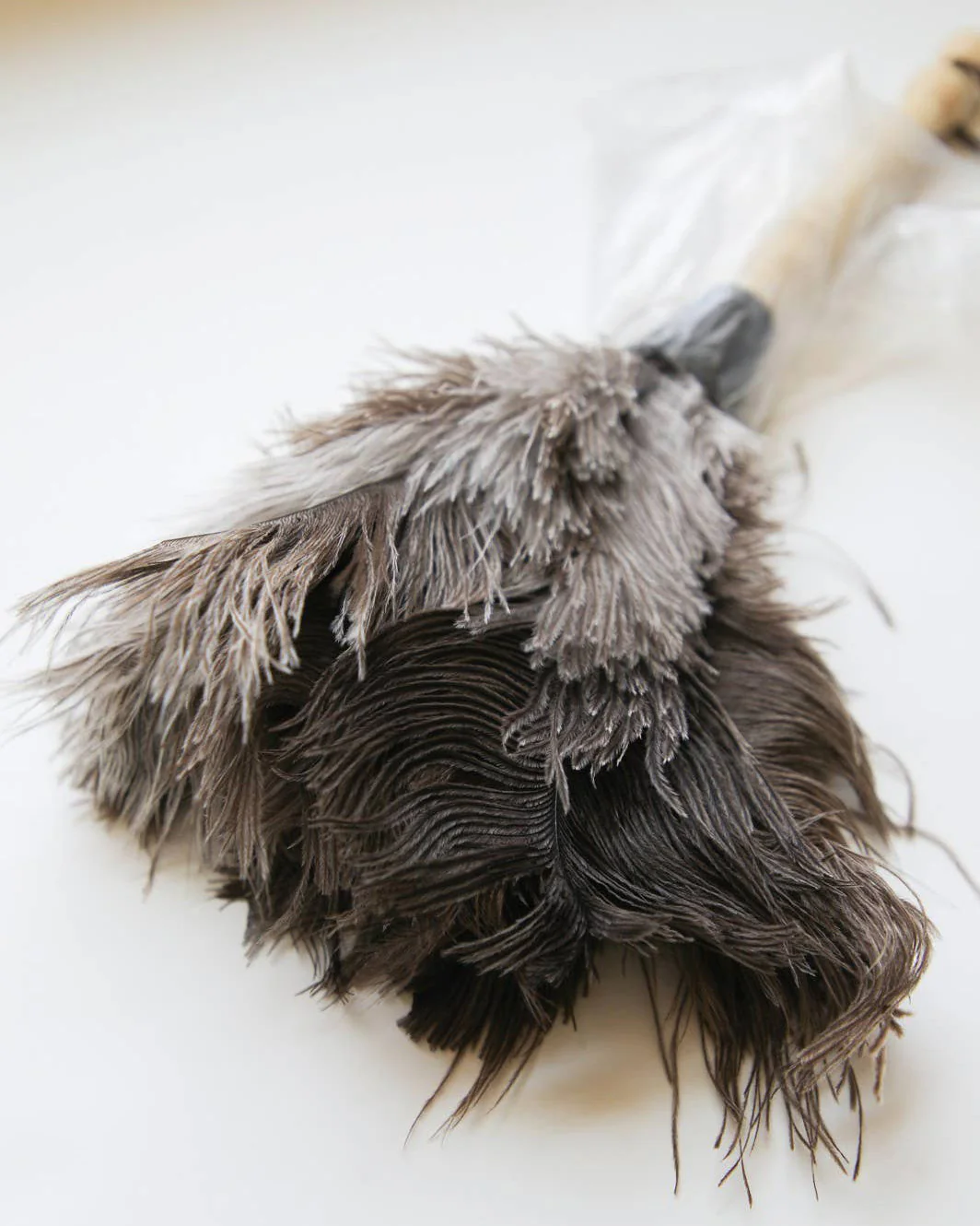 Natural Ostrich Feather Duster - Image 2