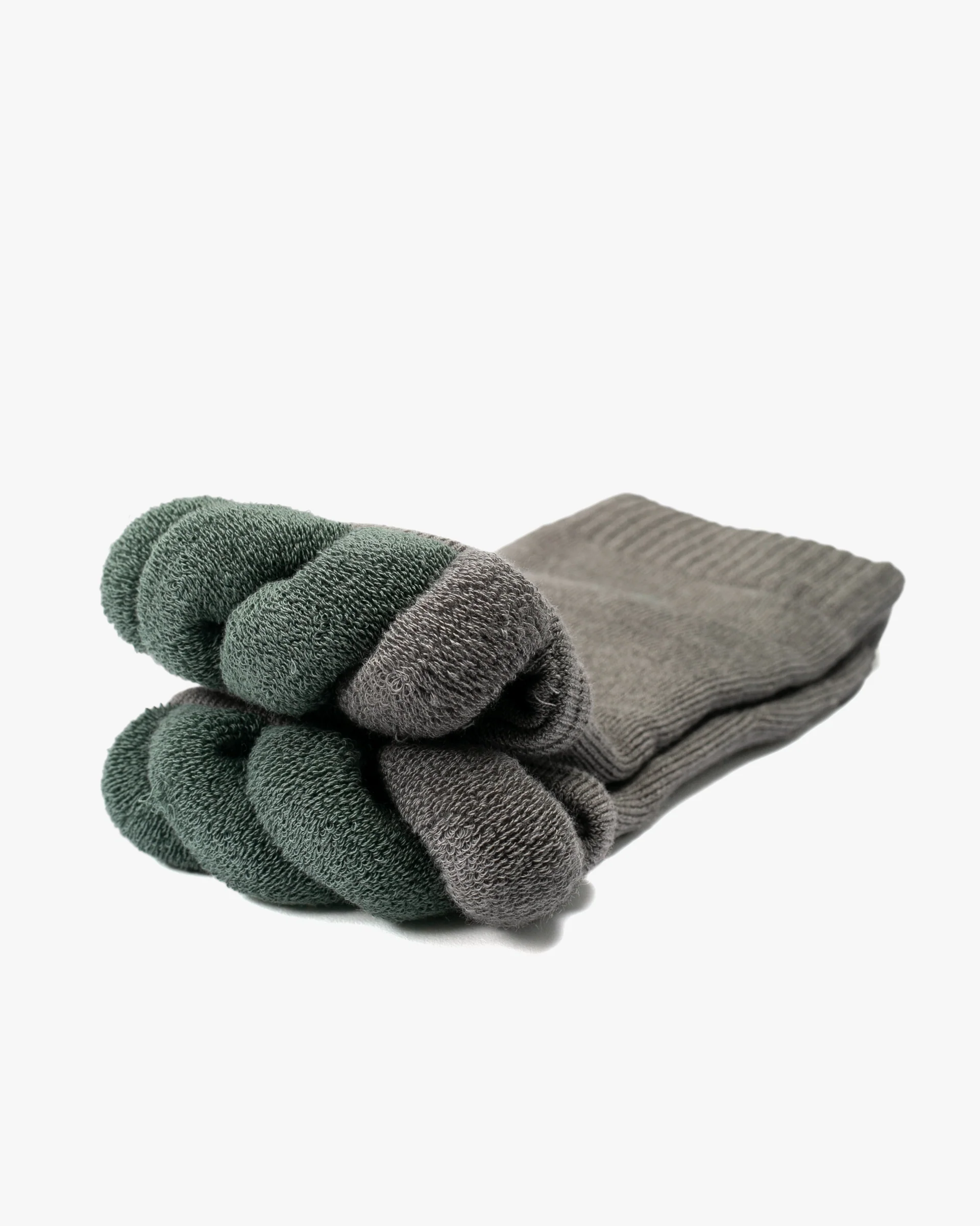 Toe Separator Socks, Bonnui, Green - Image 2