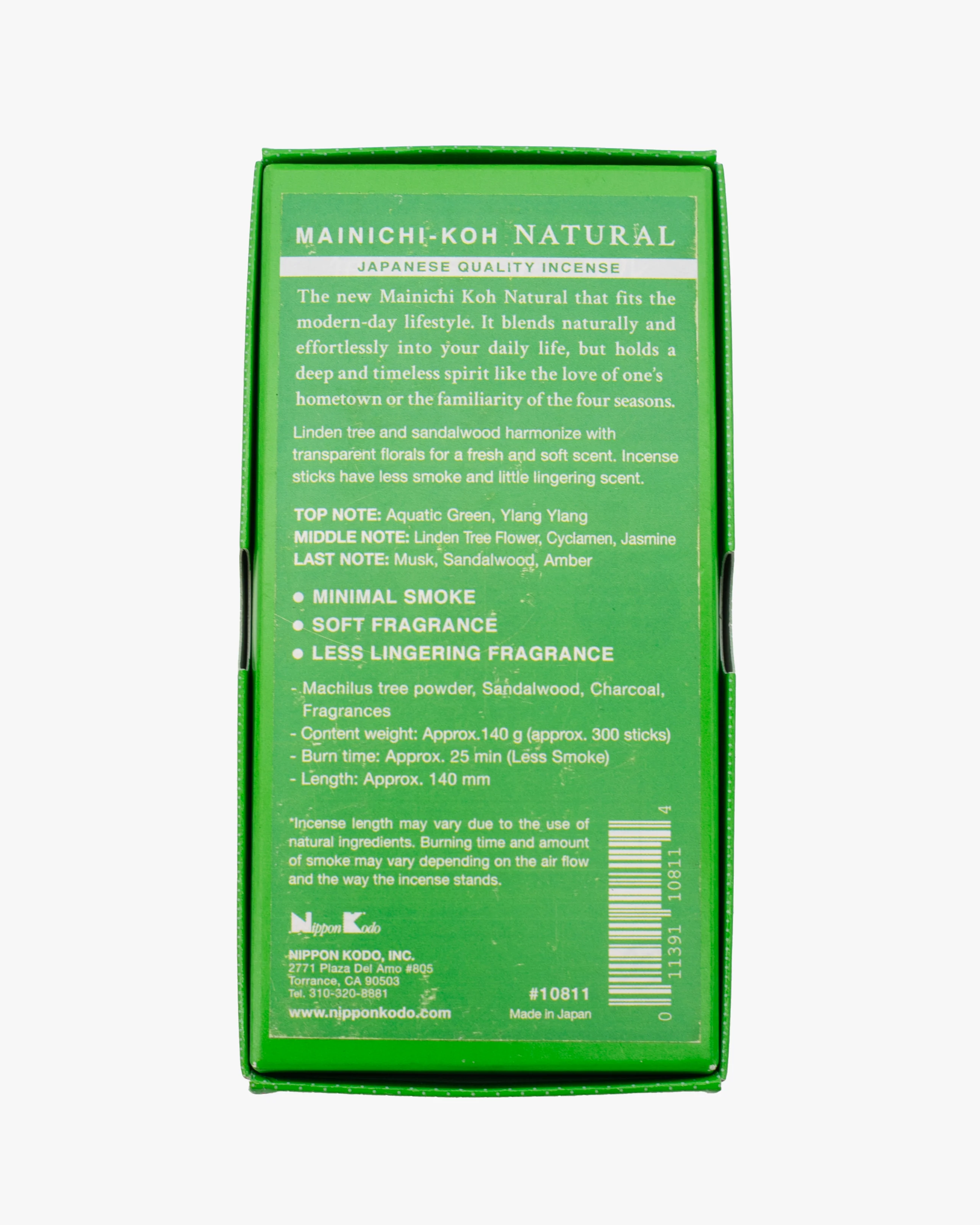 Nippon Kodo Incense, Mainichi-koh Natural - Image 2