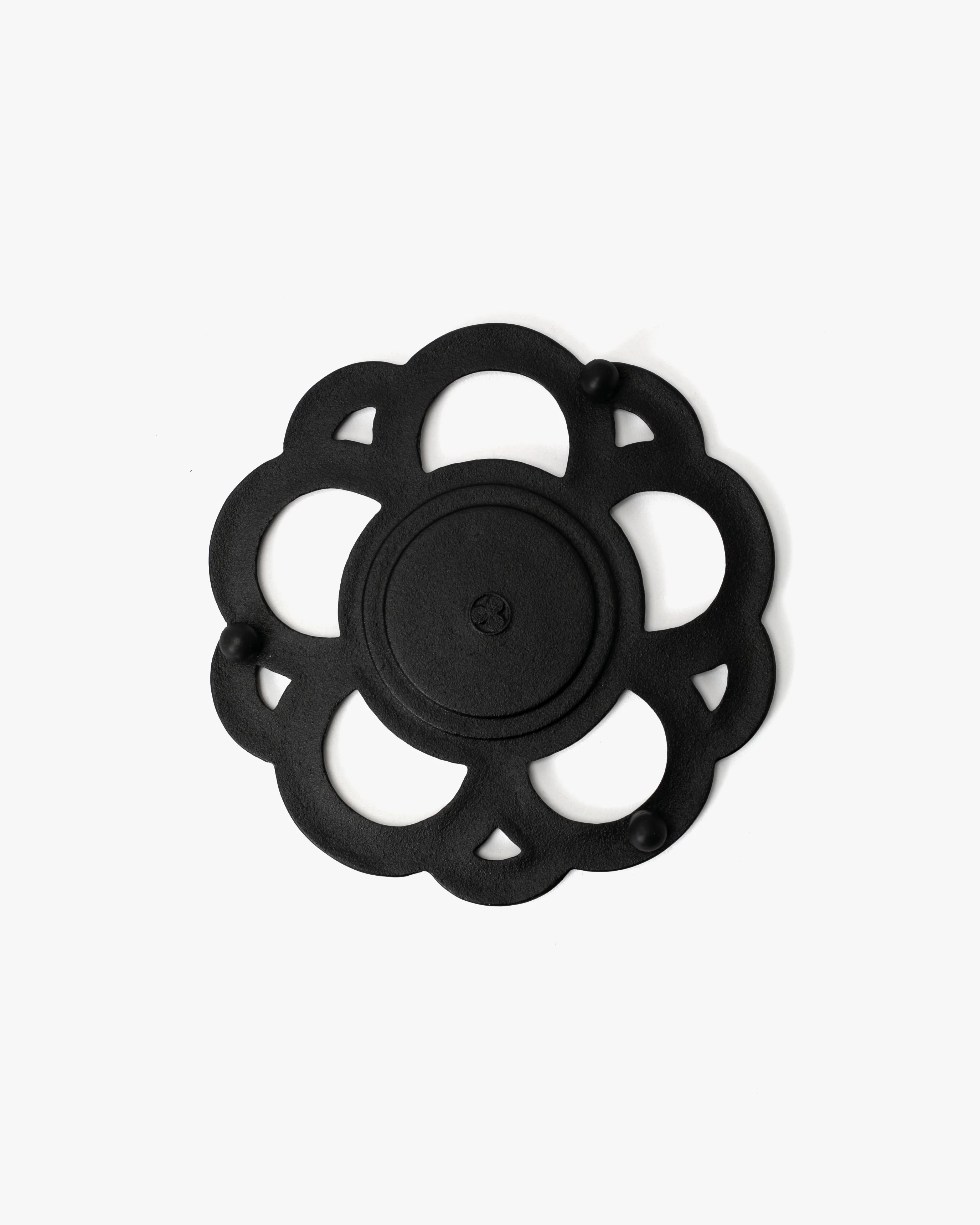 Metal Trivet, Oitomi, Plum, Black - Image 2