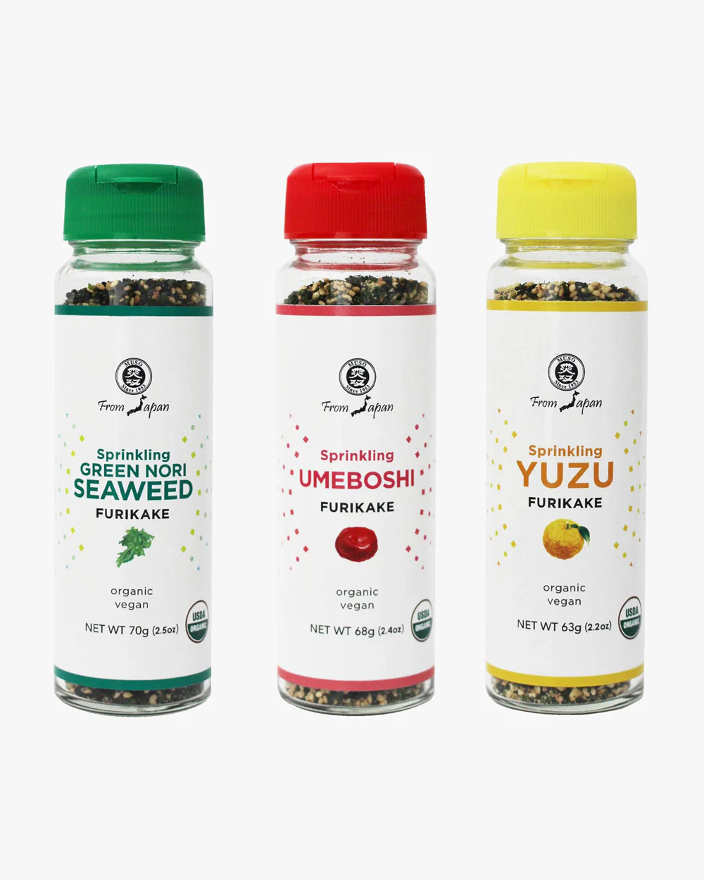 Japan Gold, Muso, Organic Furikake, Green Nori Seaweed - Image 3