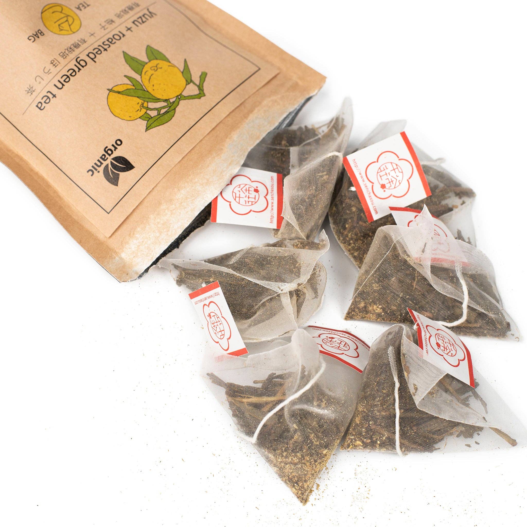 Organic Yuzu Hojicha, 0.85 oz - Image 2