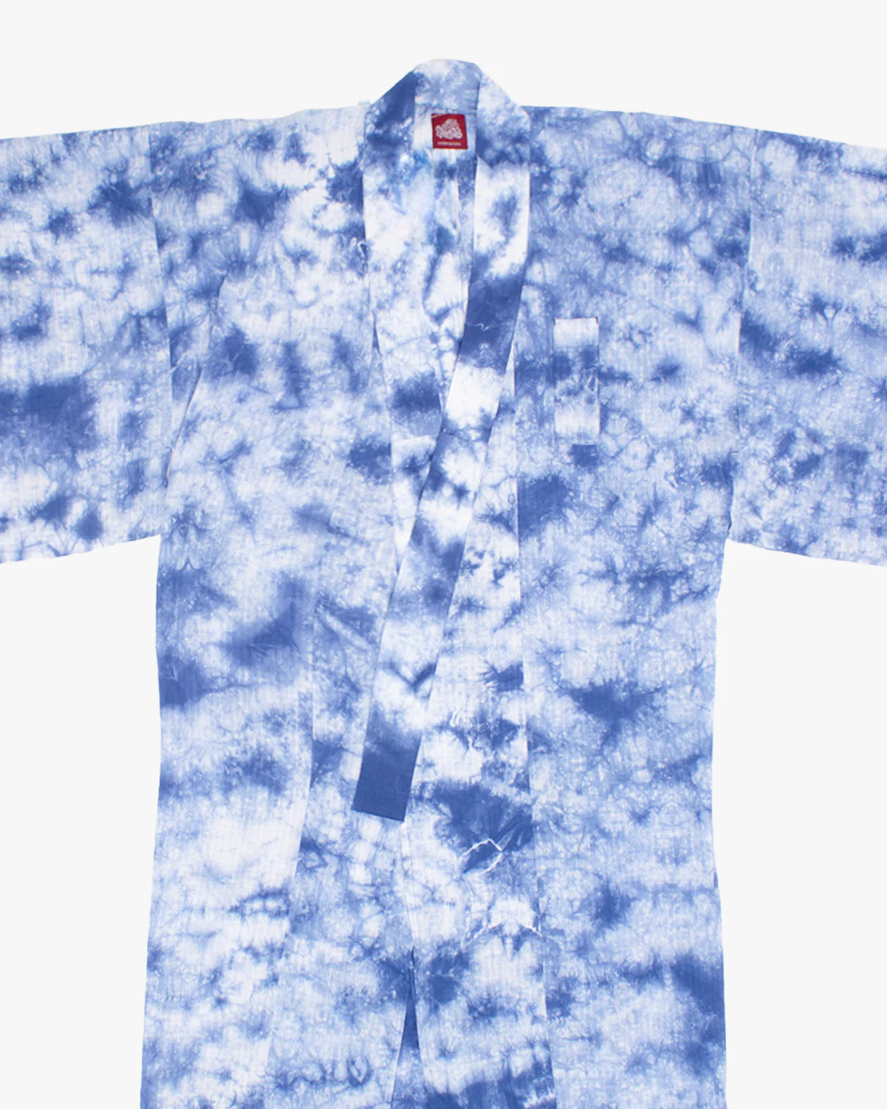 Wa-Modern, Long Haori Robe, Blue - Image 3