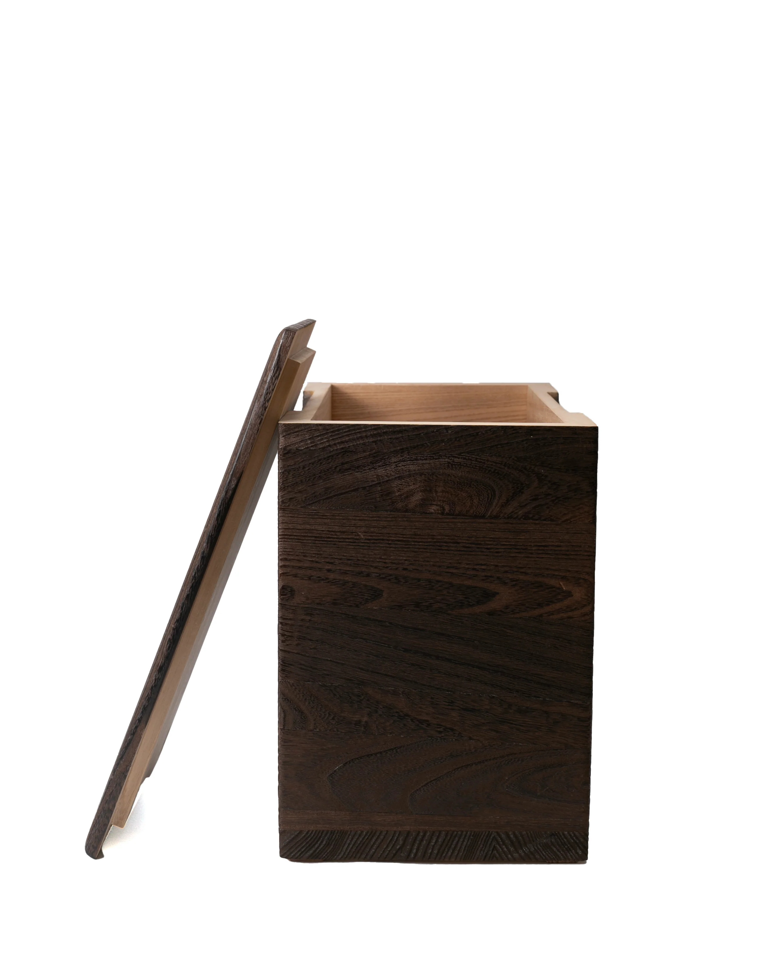 Rice Dispenser, Tomekawa, Burned Paulownia M/L - Image 12