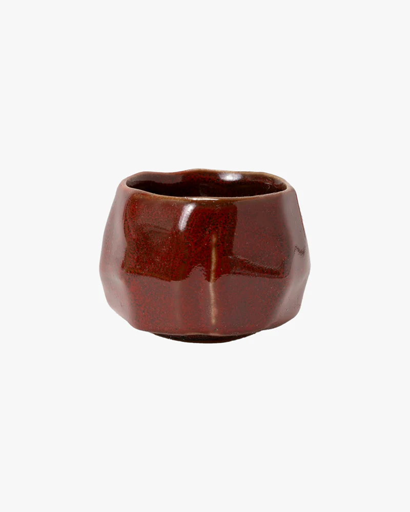 Sake Cup, Ichiyama, Aka Kabe