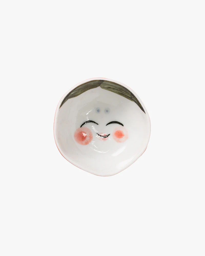 Sake Cup, Ichiyama, Oni wa Soto Fuku wa Uchi, Red - Image 5