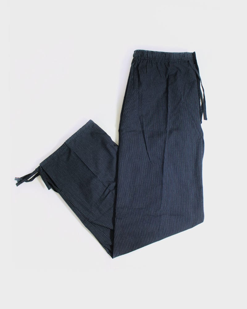 ToK Samue Set, Men's, Indigo with Thin Tsumugi Shima - Image 5