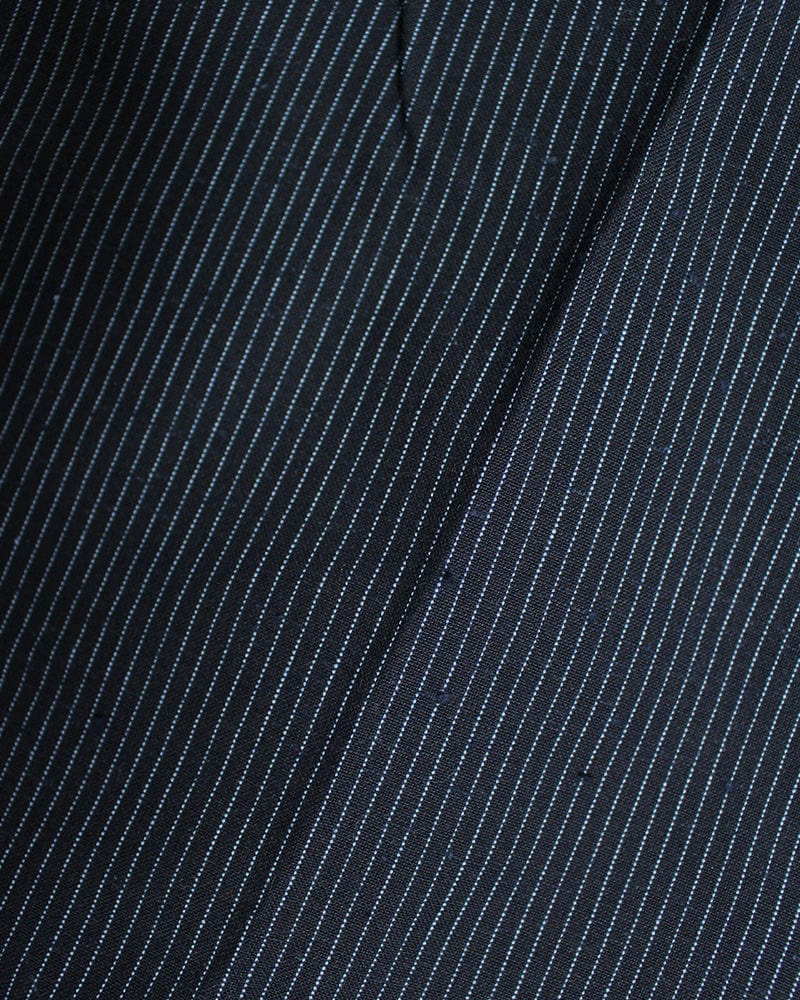 ToK Samue Set, Men's, Indigo with Thin Tsumugi Shima - Image 6