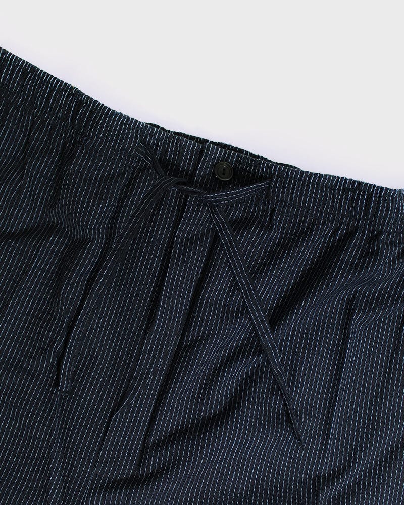 ToK Samue Set, Men's, Indigo with Thin Tsumugi Shima - Image 7