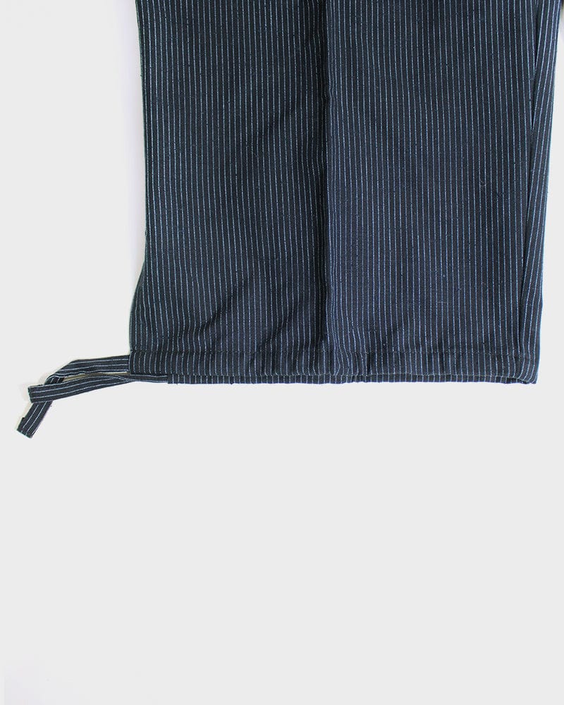 ToK Samue Set, Men's, Indigo with Thin Tsumugi Shima - Image 8