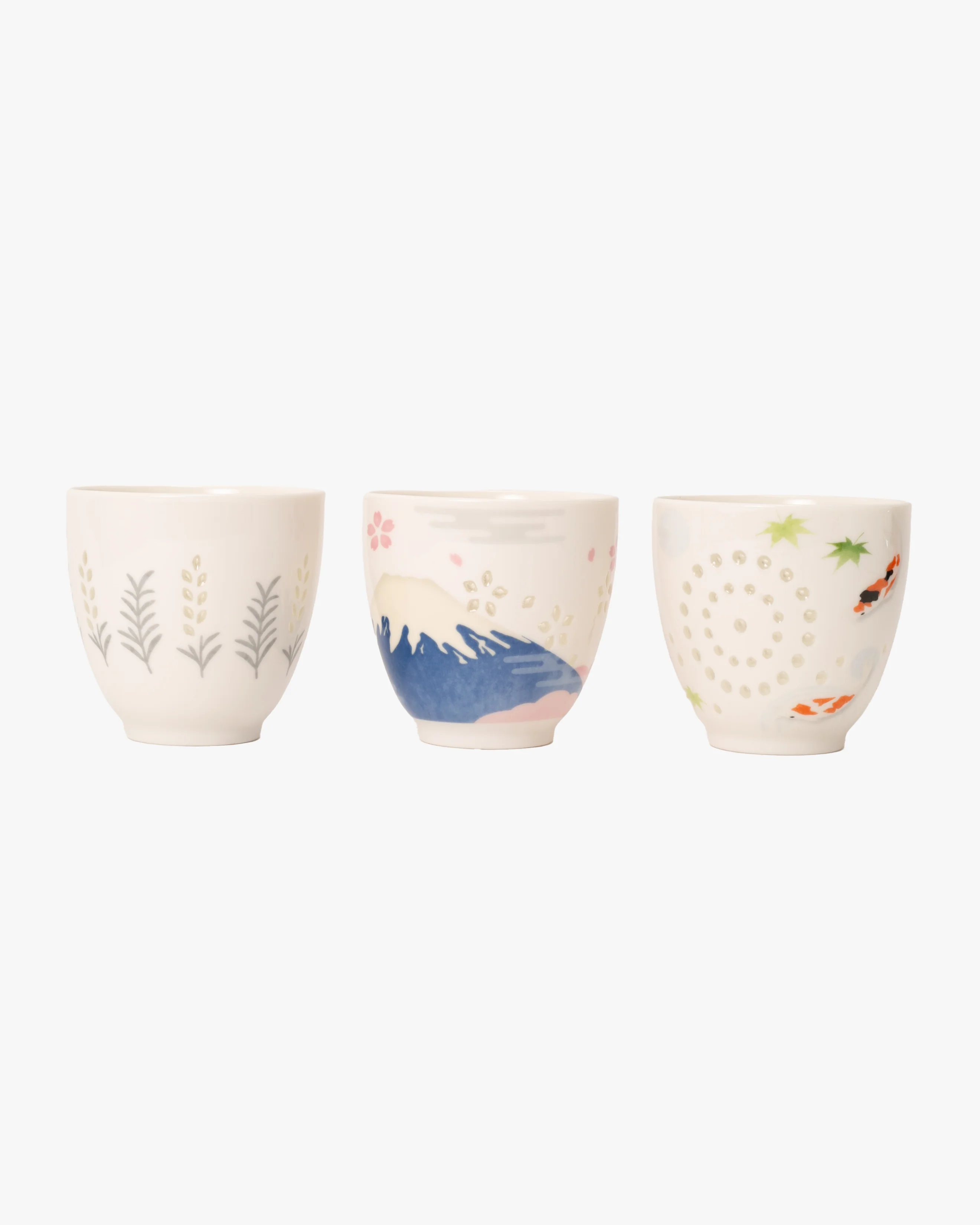 See Through Color Tea Cup, Koi Fish, Arutha - Image 5
