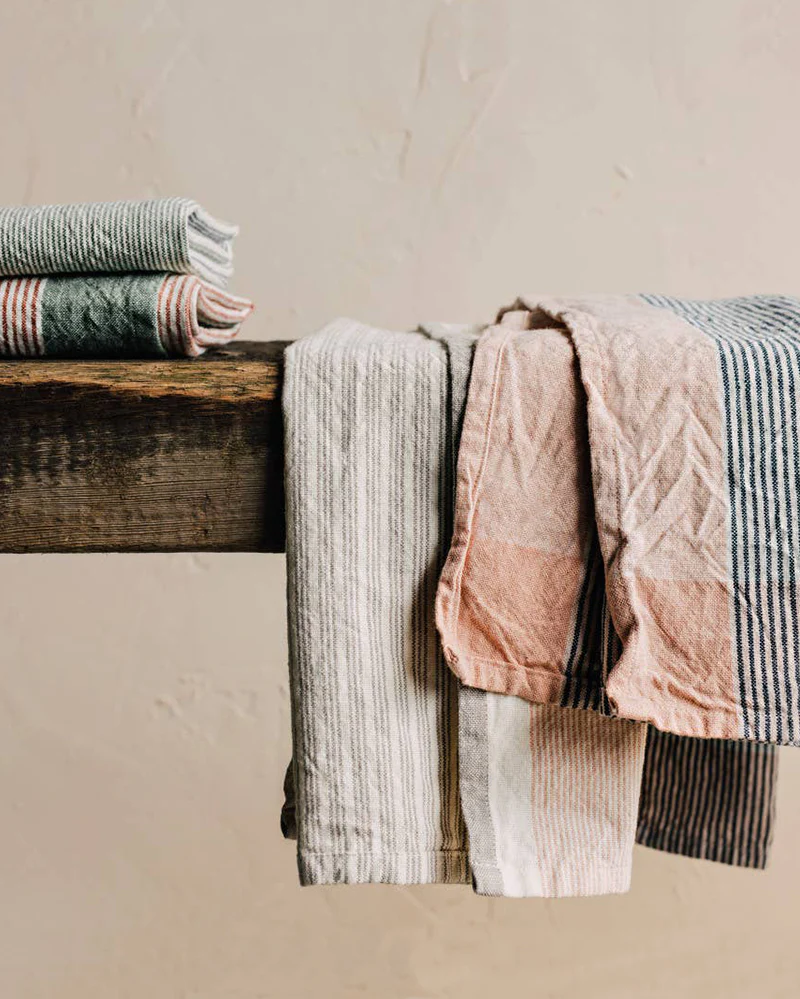 Danica Heirloom, Shadow Array Stripe Dishtowel, Set of 2 - Image 2