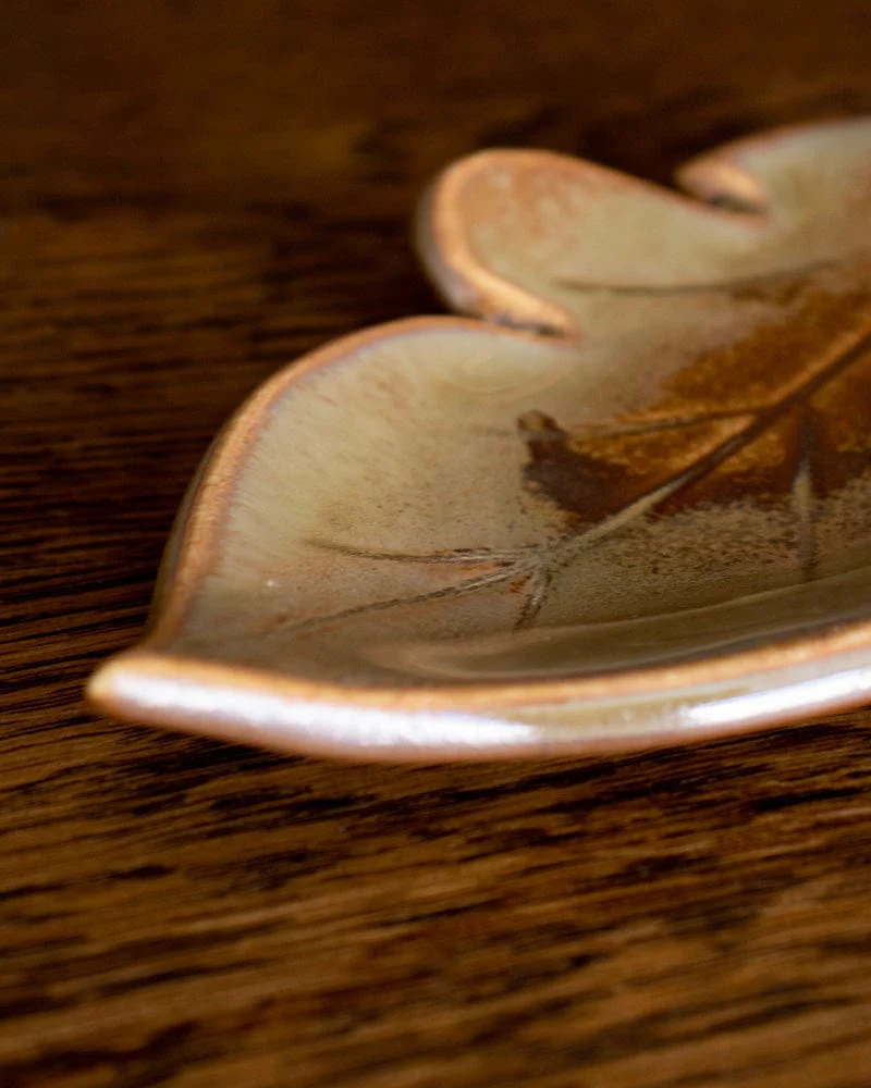 Shoyeido Incense Holder, Leaf, Desert Sage - Image 2