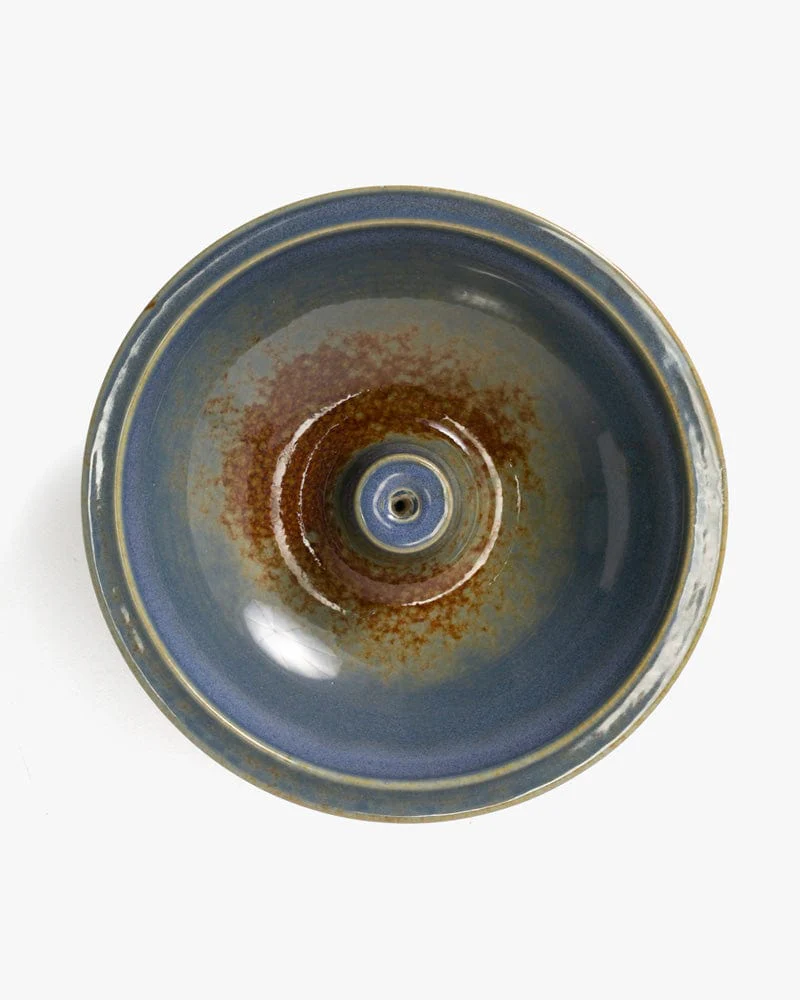 Shoyeido Incense Holder, Wheel, Denim - Image 4