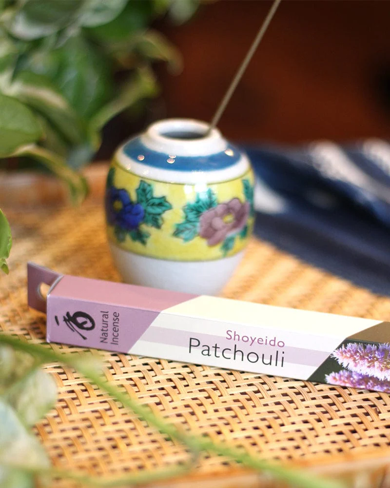 Shoyeido Natural Incense, Patchouli, Traditional Japanese Incense - Image 2