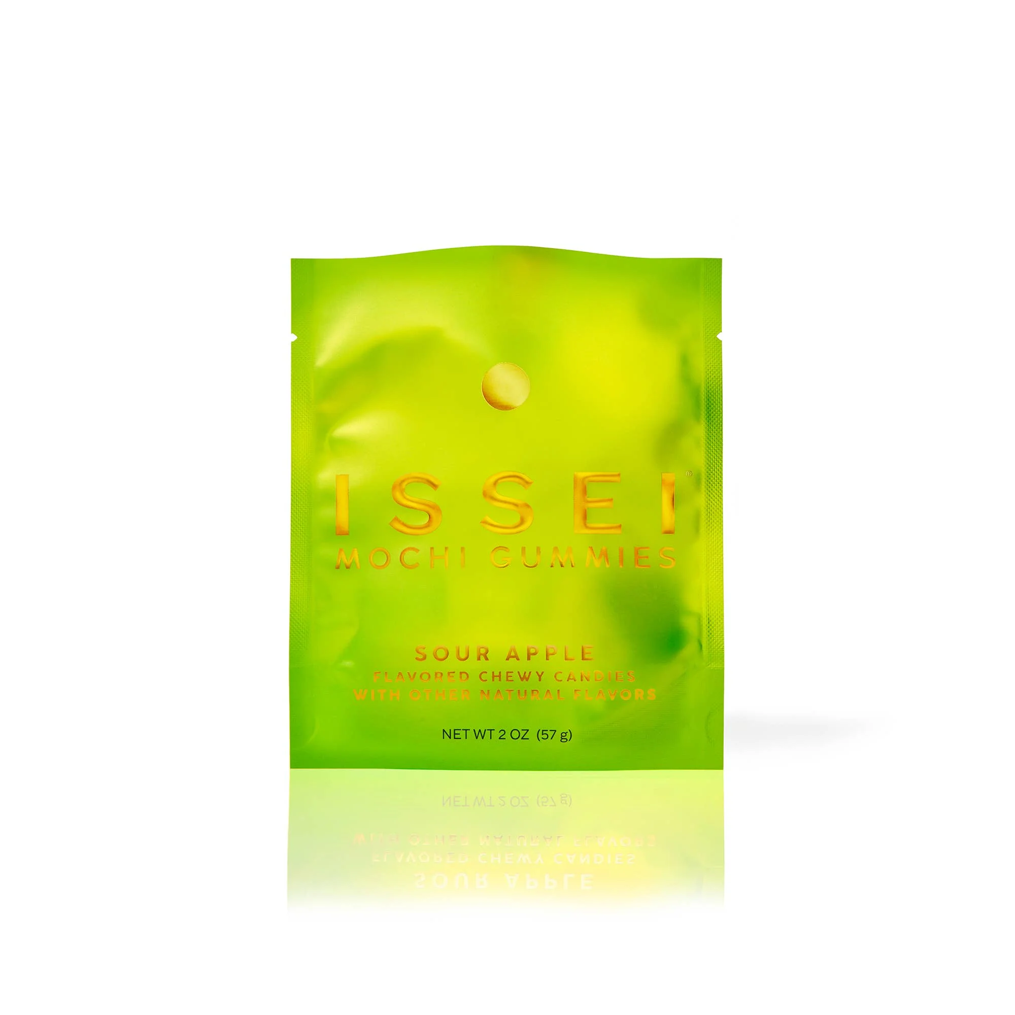 ISSEI Mochi Gummies, Sour Apple SMALL (2 oz) - Image 4
